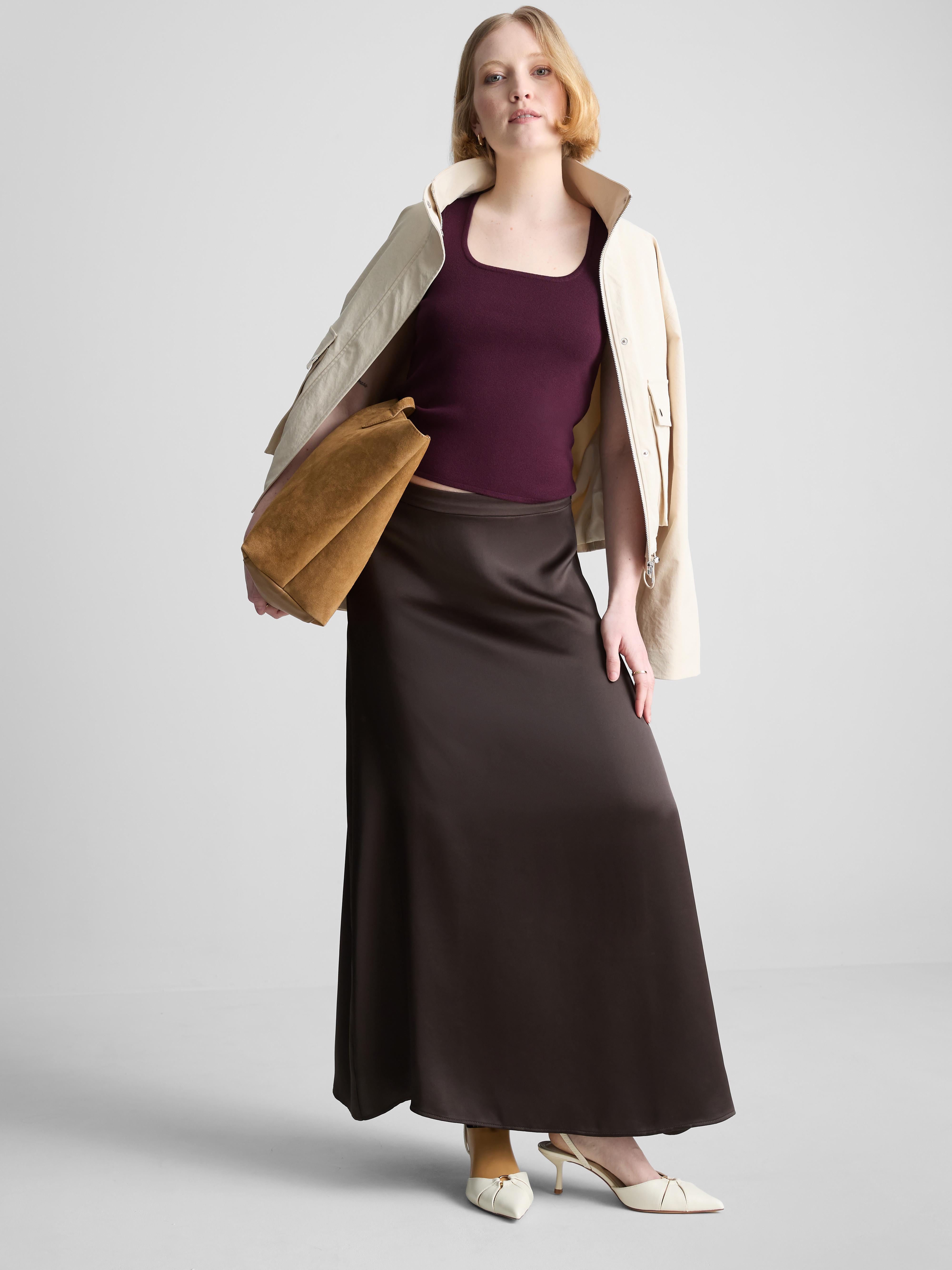 Knitted Square Neck Vest Top