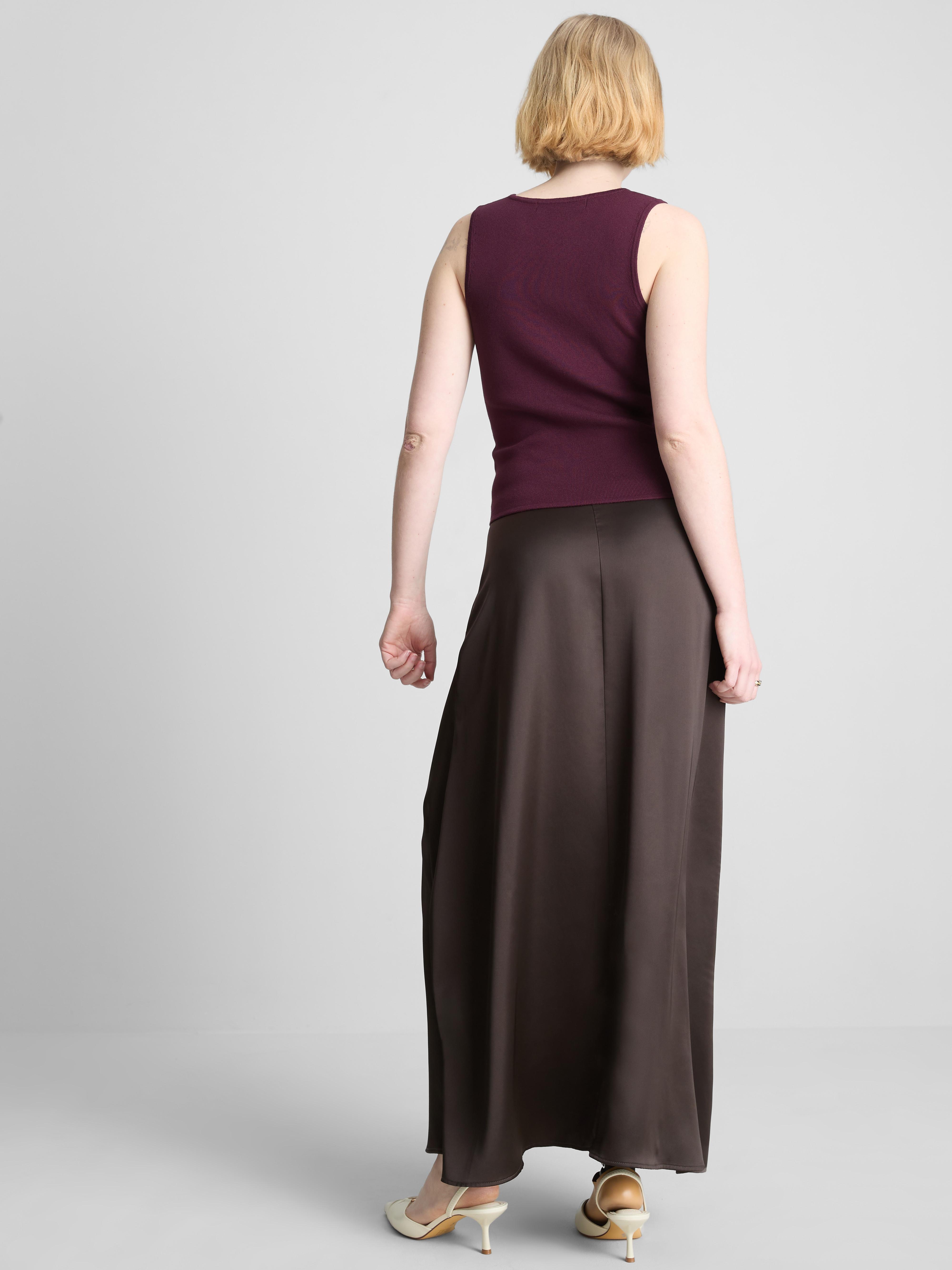 Knitted Square Neck Vest Top