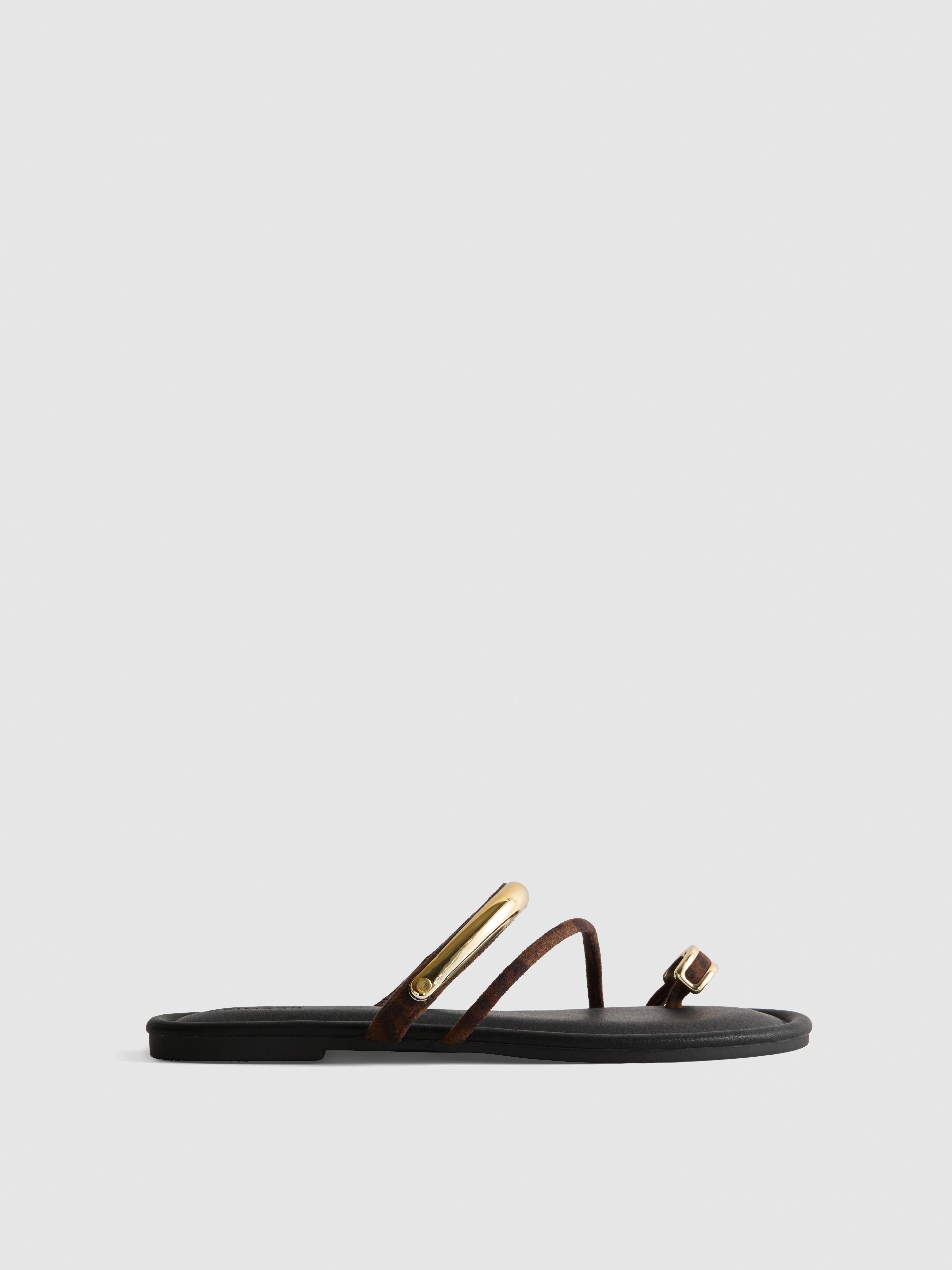 Paula Echevarría Toe Post Sandals