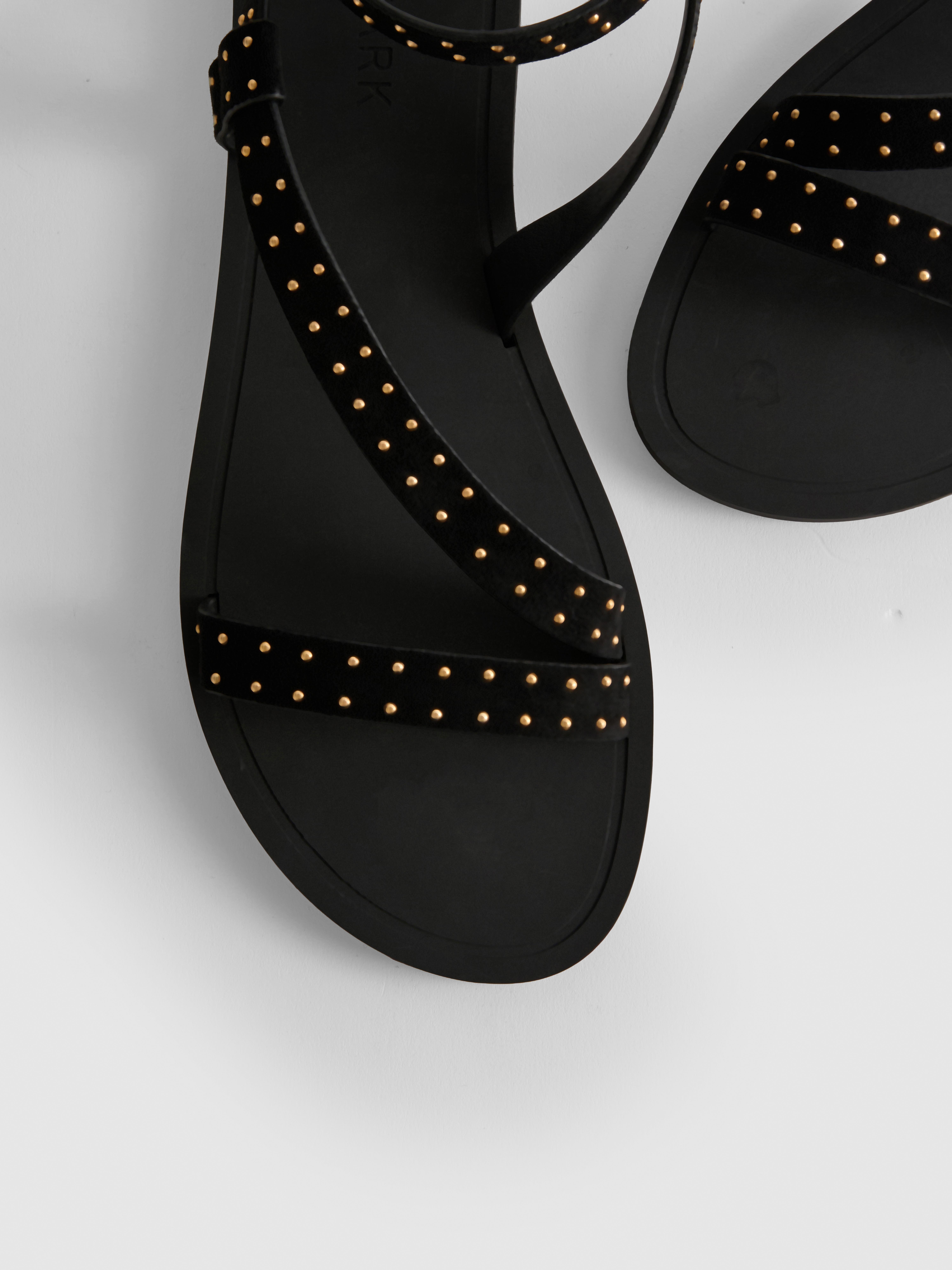 Studded Strappy Sandals