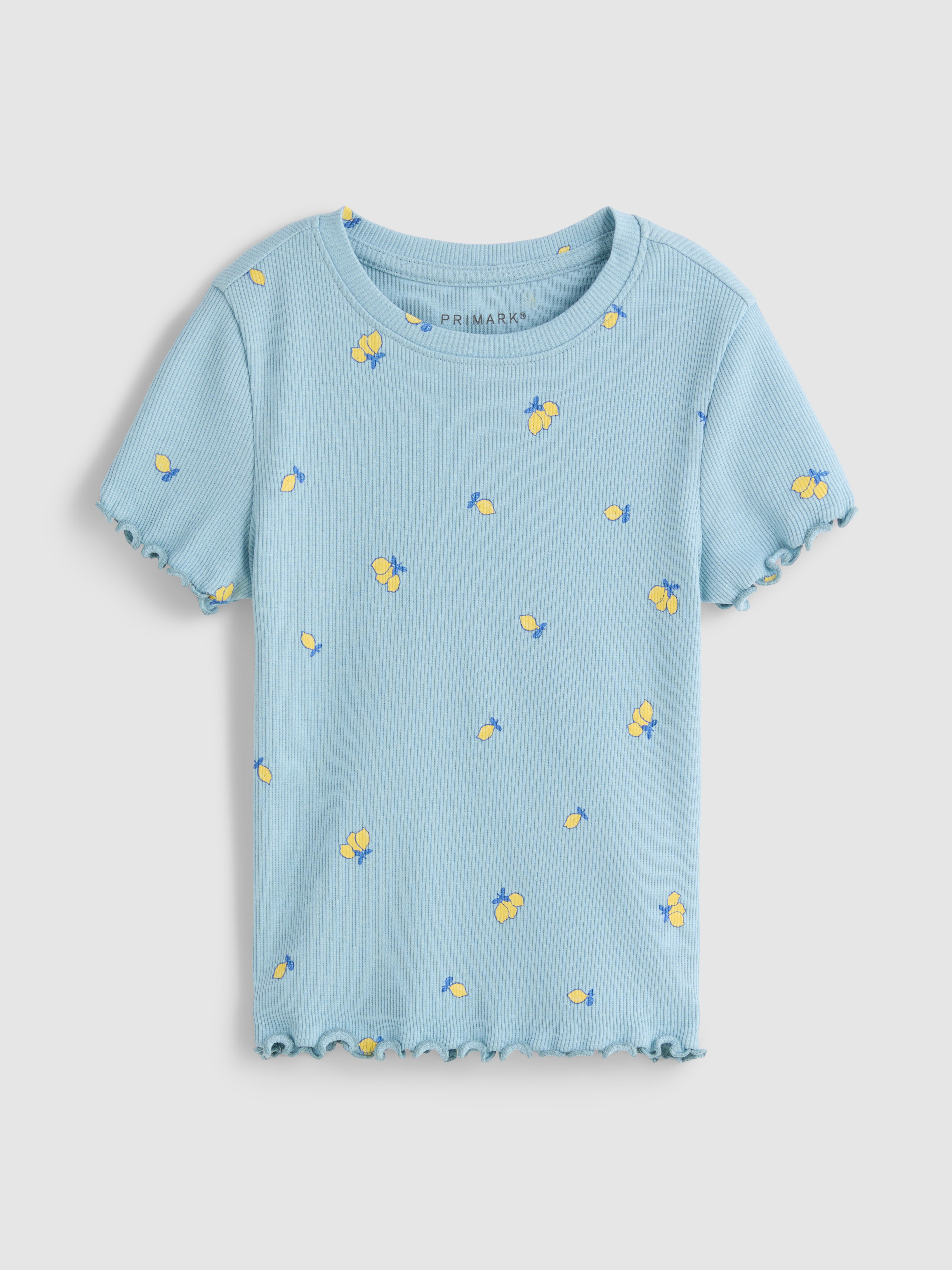1.5-8yrs | Cotton-Rich Ribbed Printed T-Shirt