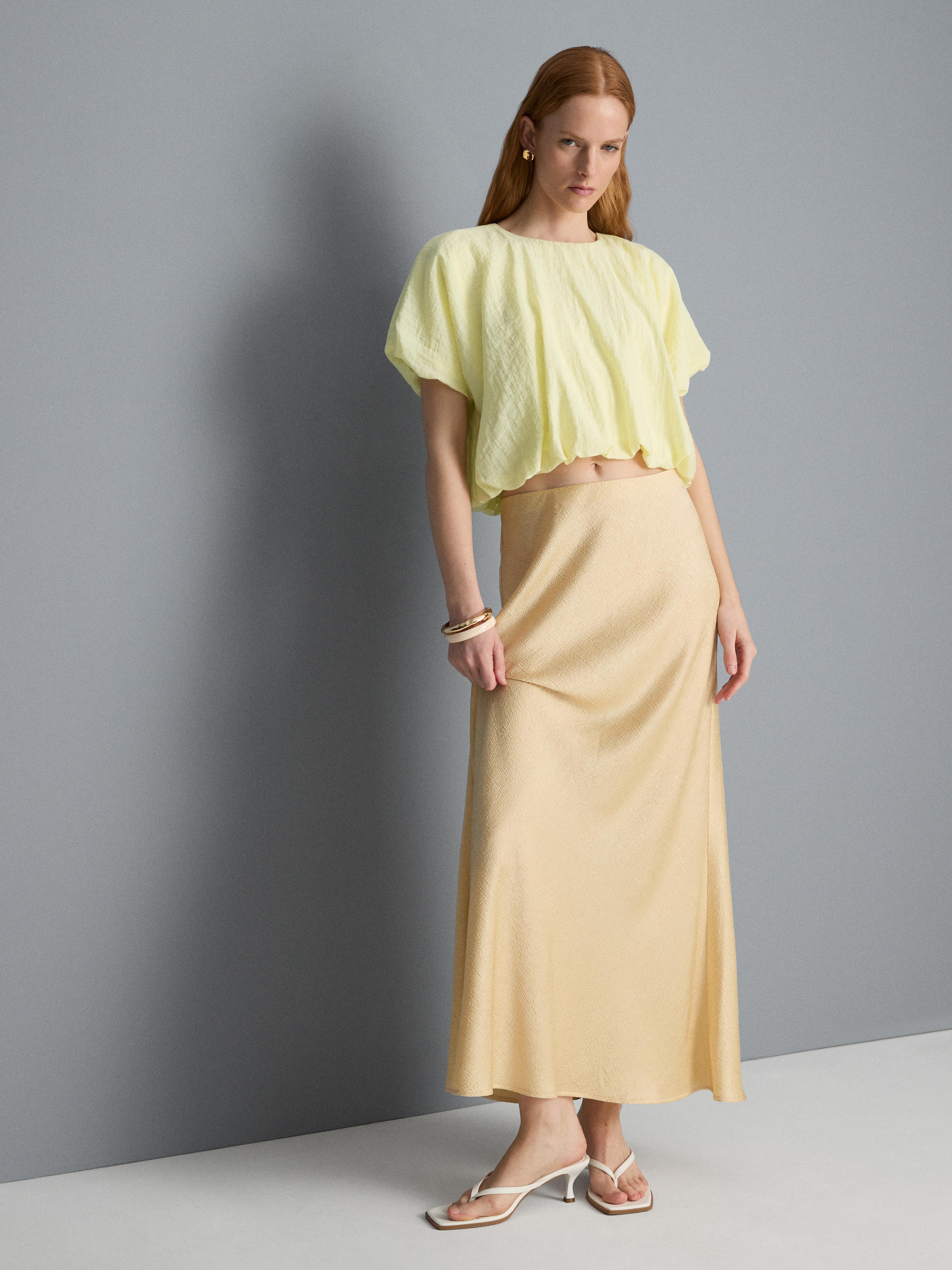 Bubble Hem Top