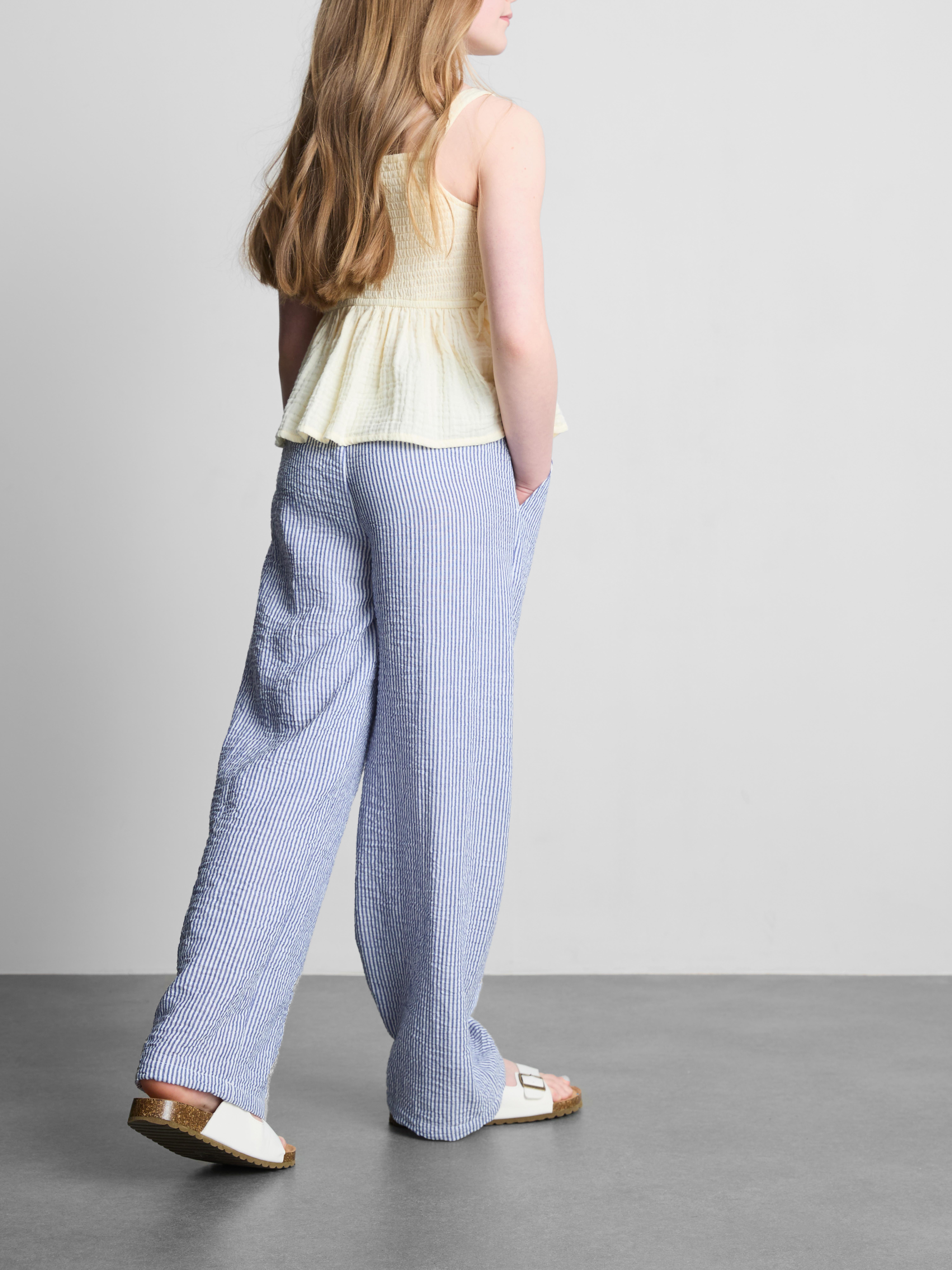 7-15yrs | Pure Cotton Stripe Pants