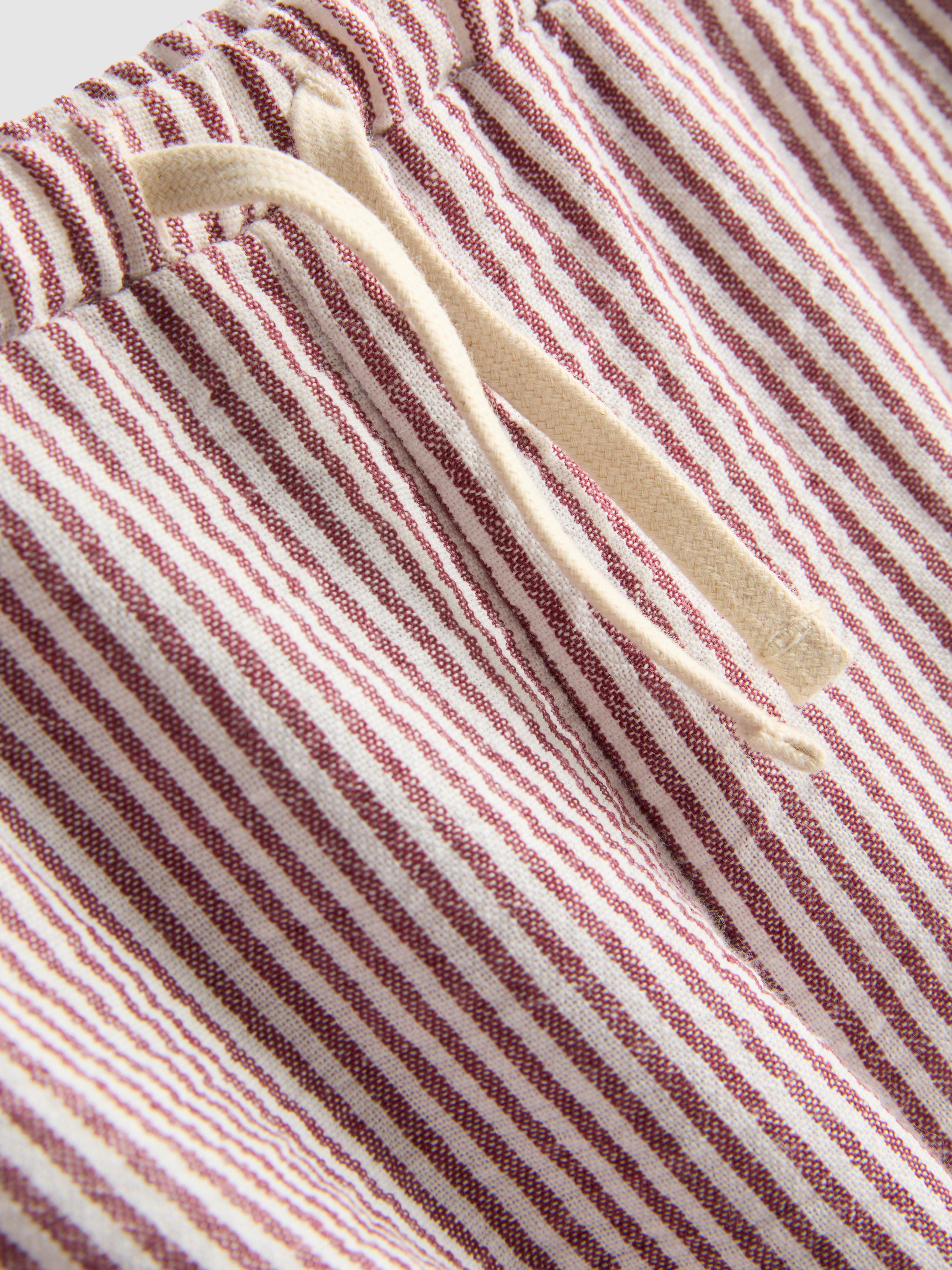 7–15 ans | Pantalon en pur coton à rayures