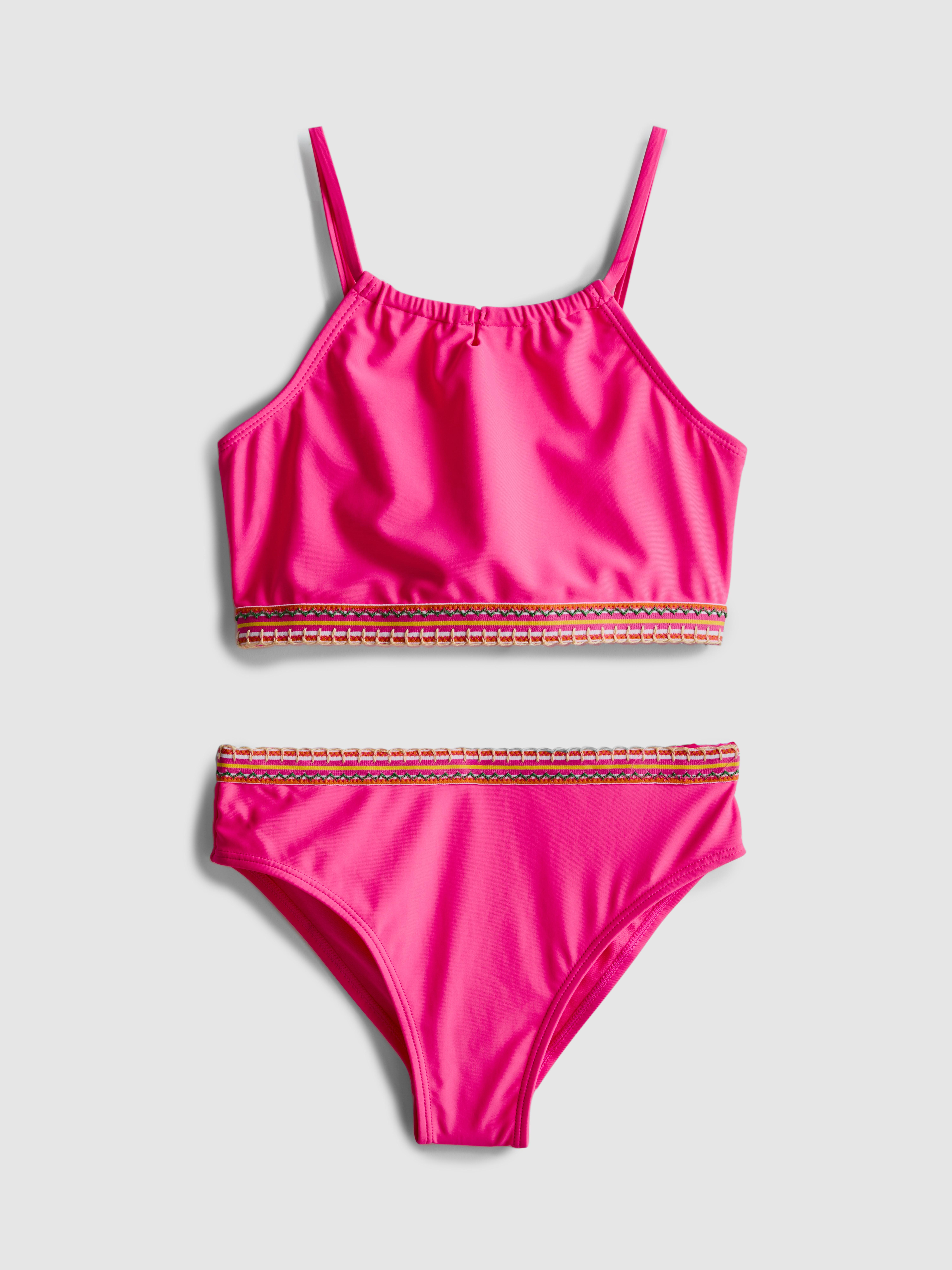 7-15 anni | Bikini con cuciture sui bordi