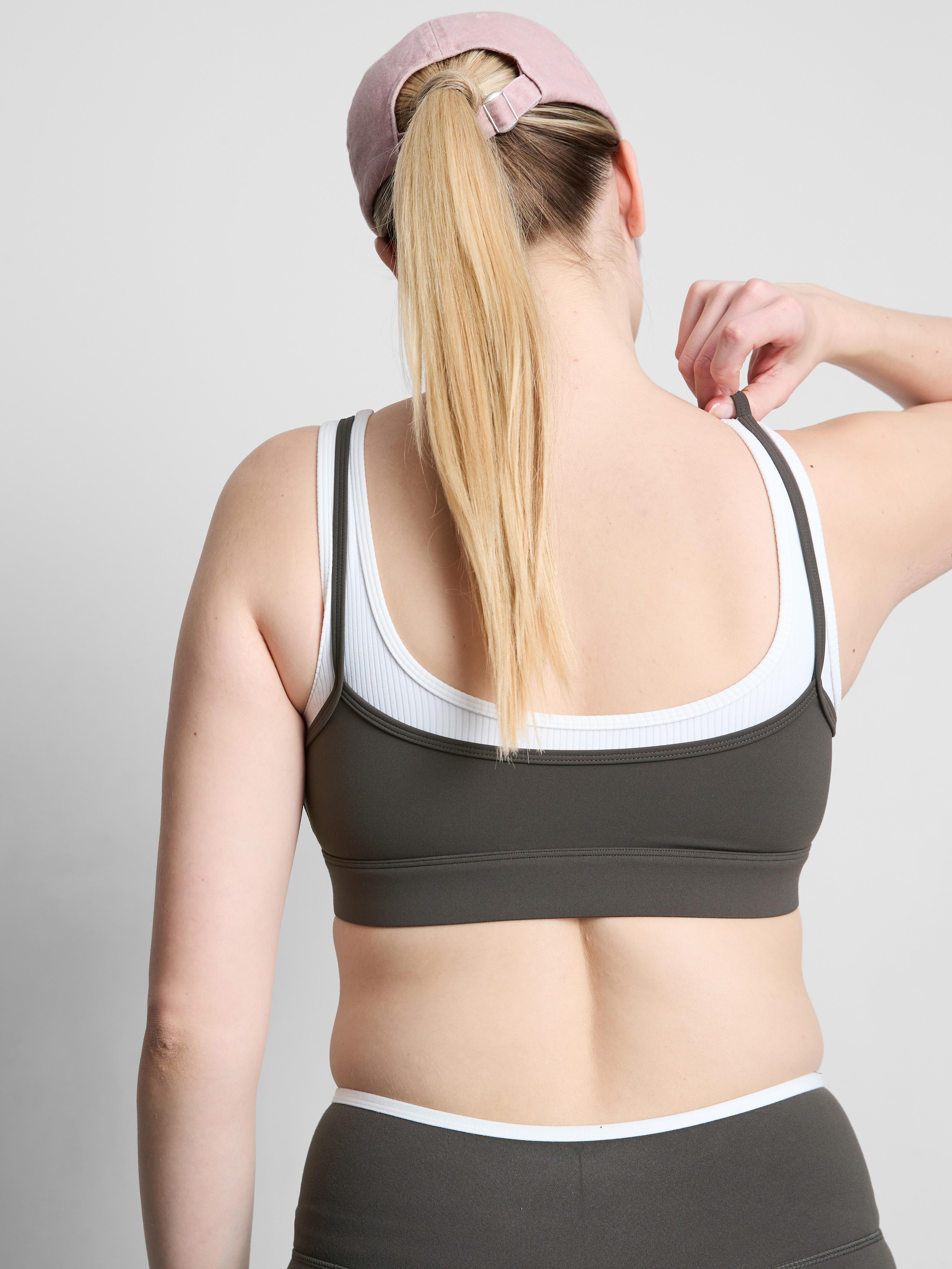 Double Layered Active Crop Top