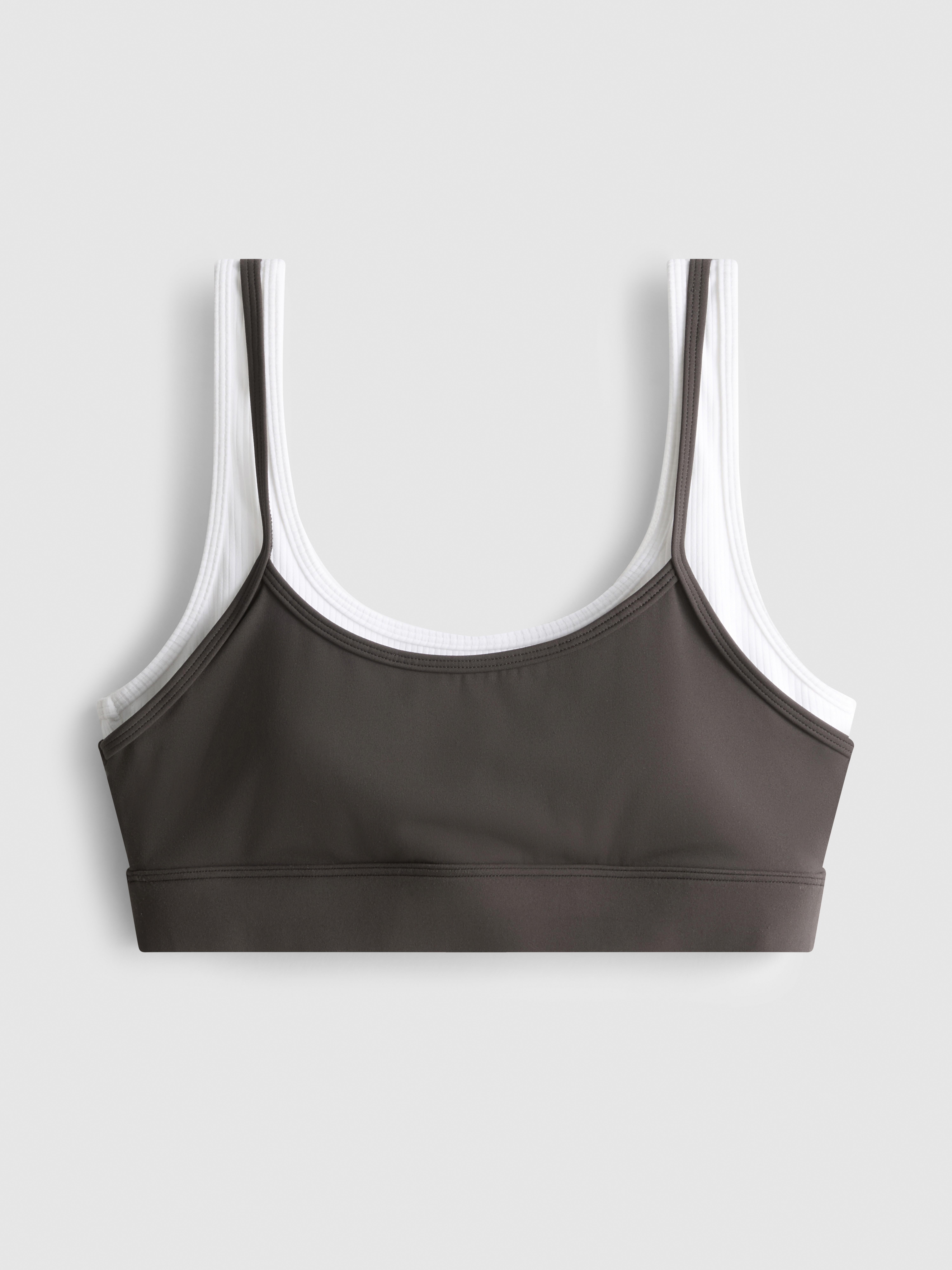 Double Layered Active Crop Top