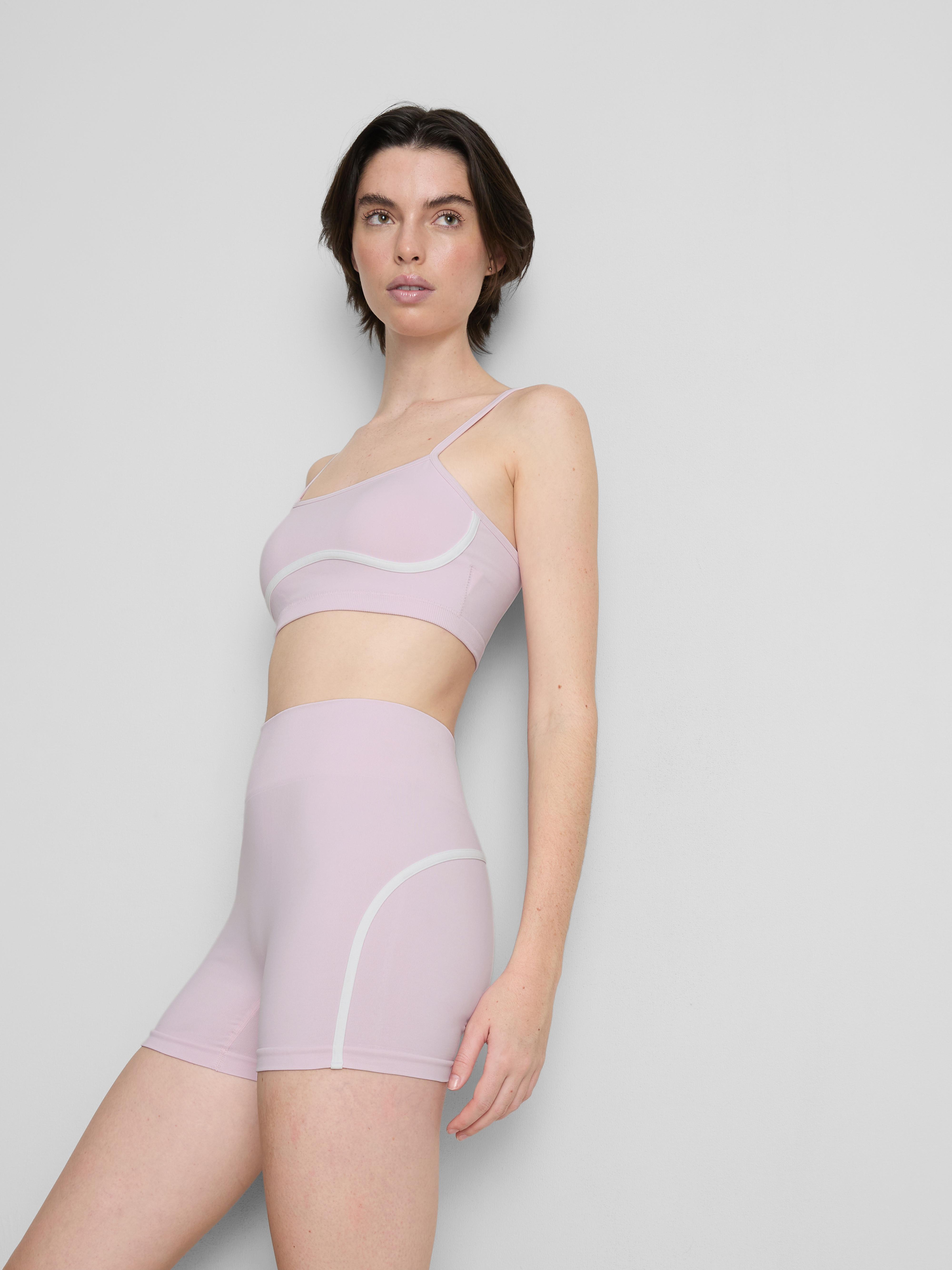 Short de sport sculptant sans coutures