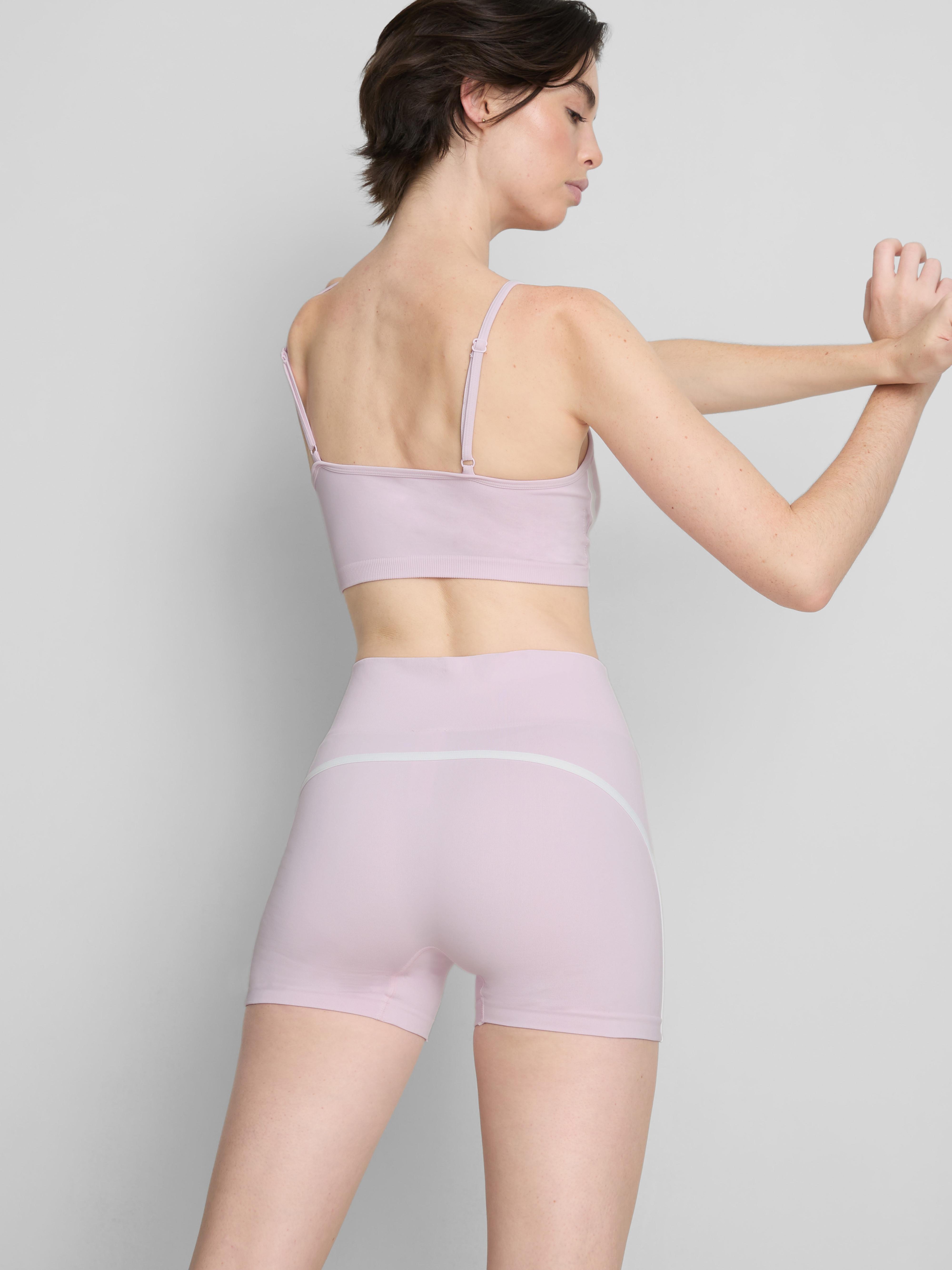 Short de sport sculptant sans coutures
