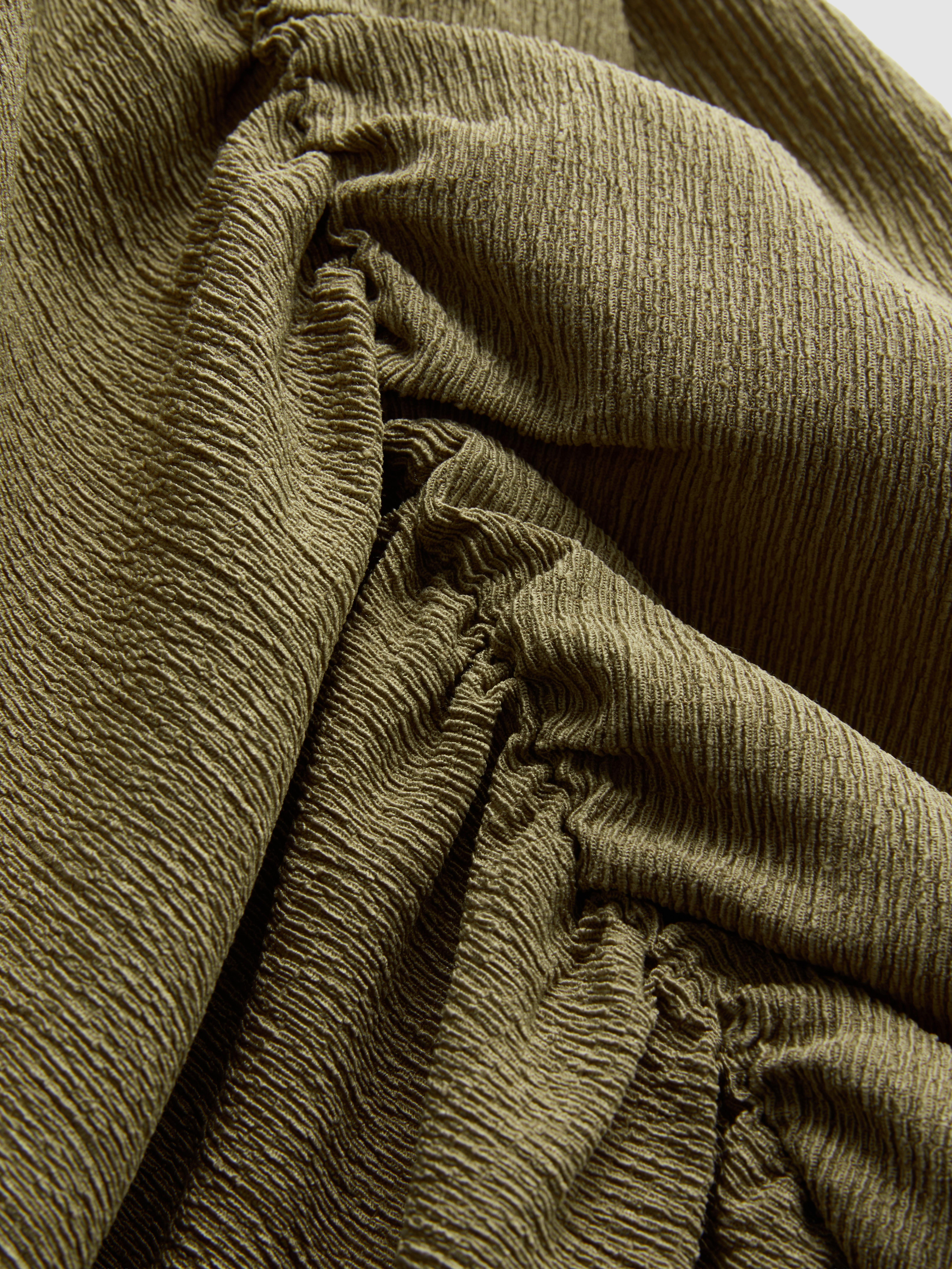 Asymmetric Crinkle Top