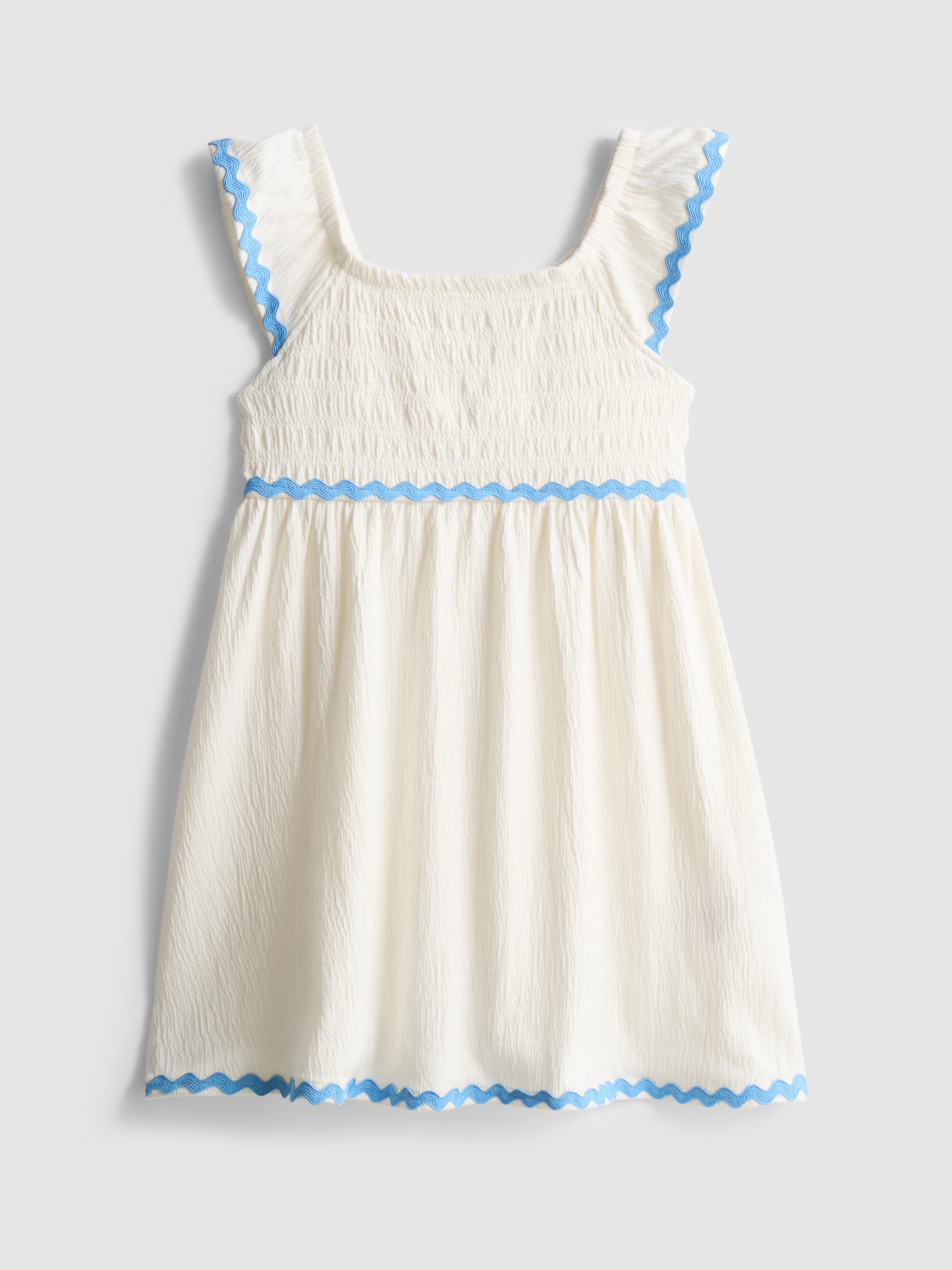 1-9yrs | Ric Rac Smock Dress