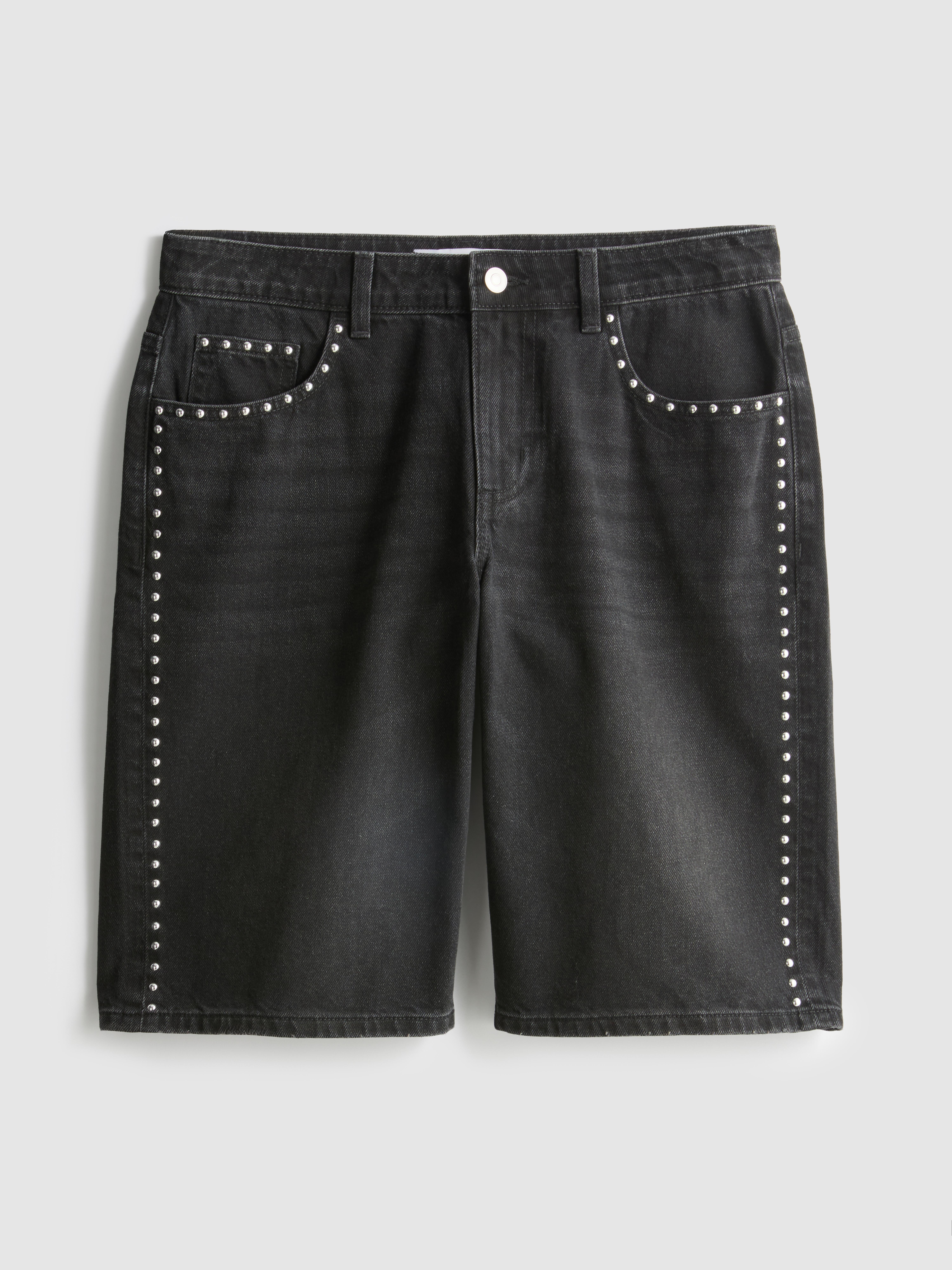 The Primark Scene | Cotton Denim Studded Jorts