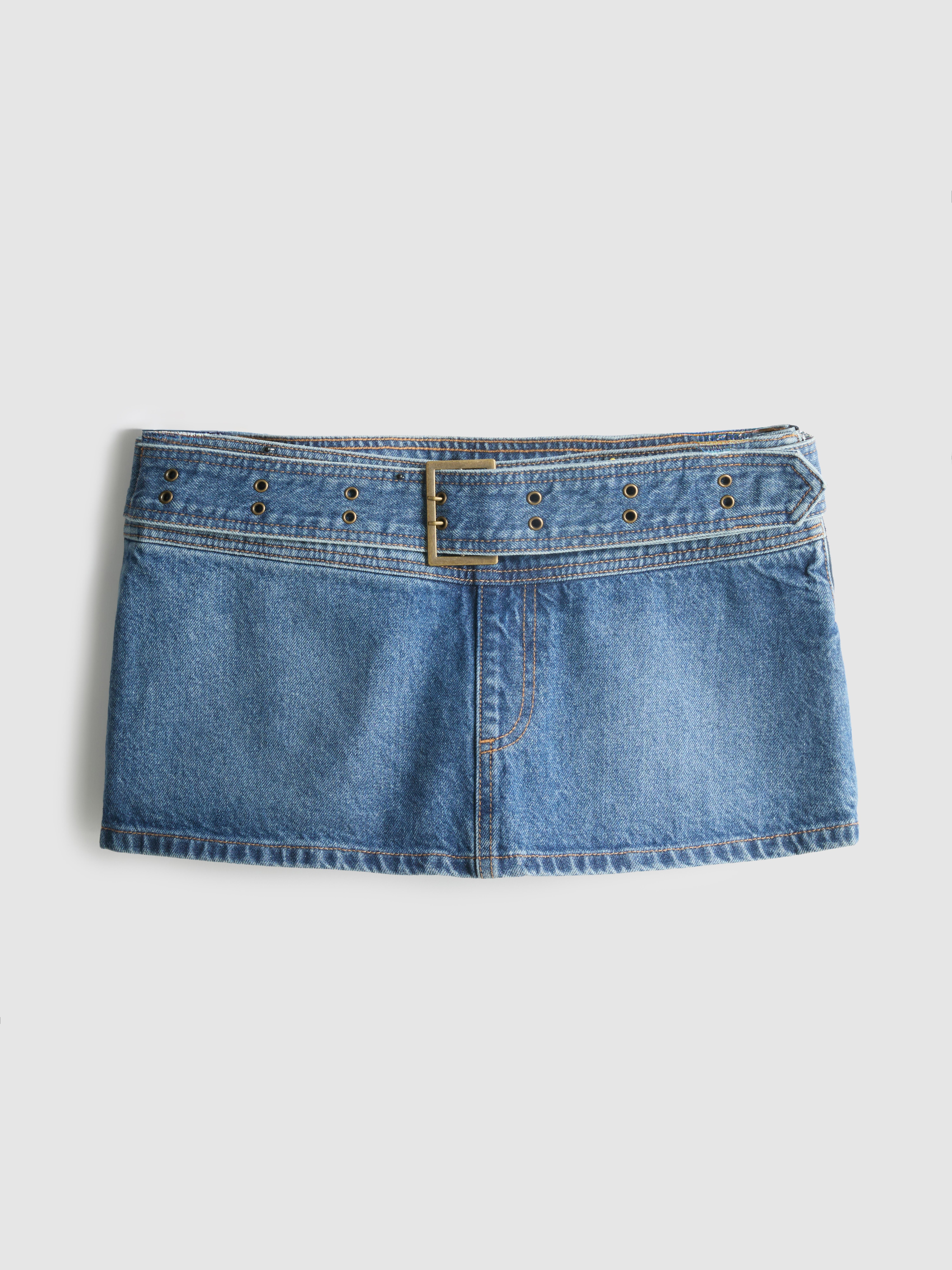 The Primark Scene | Minirock aus Baumwoll-Denim mit Gürtel