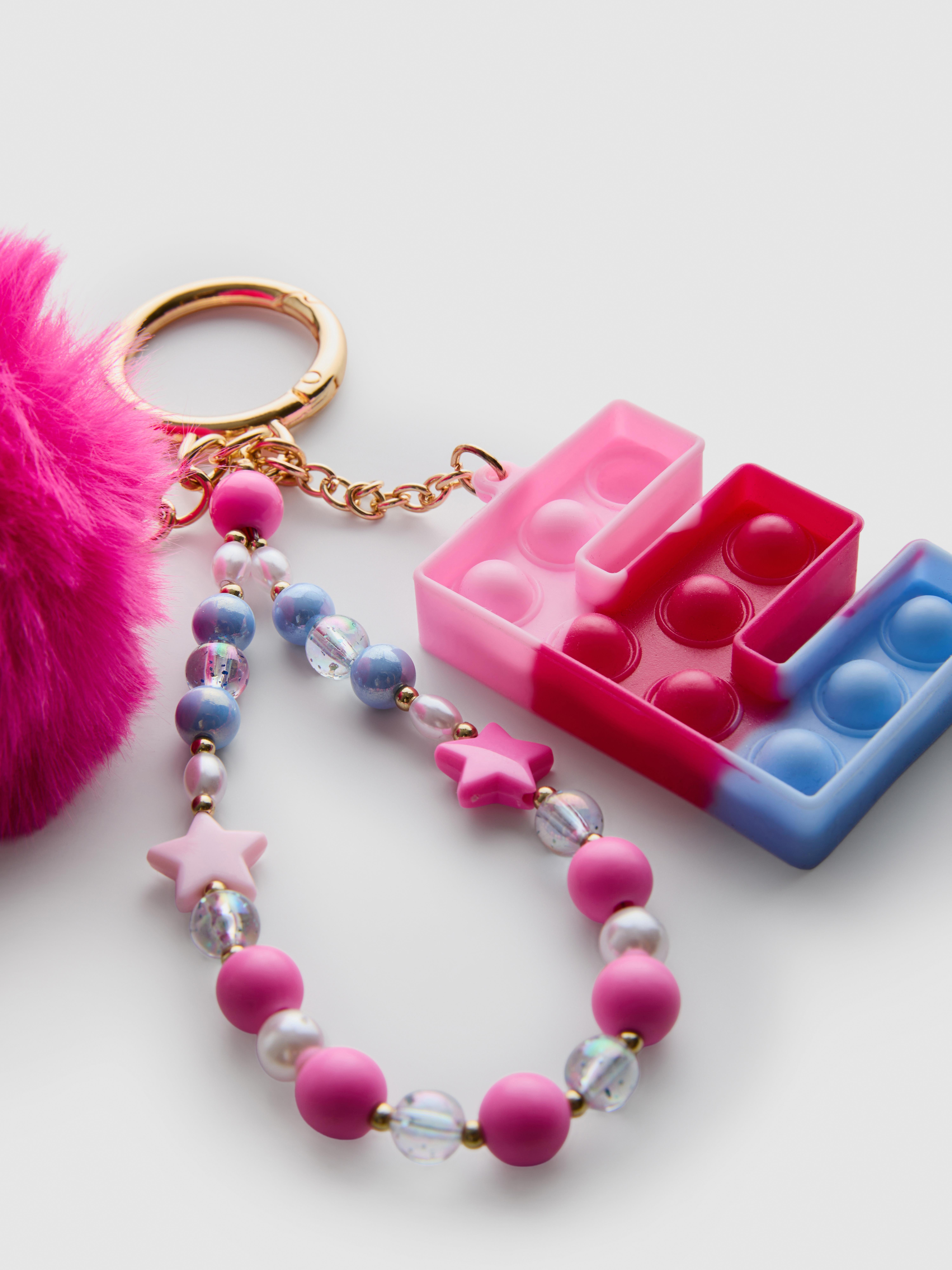 Pom Pom Bag Charm