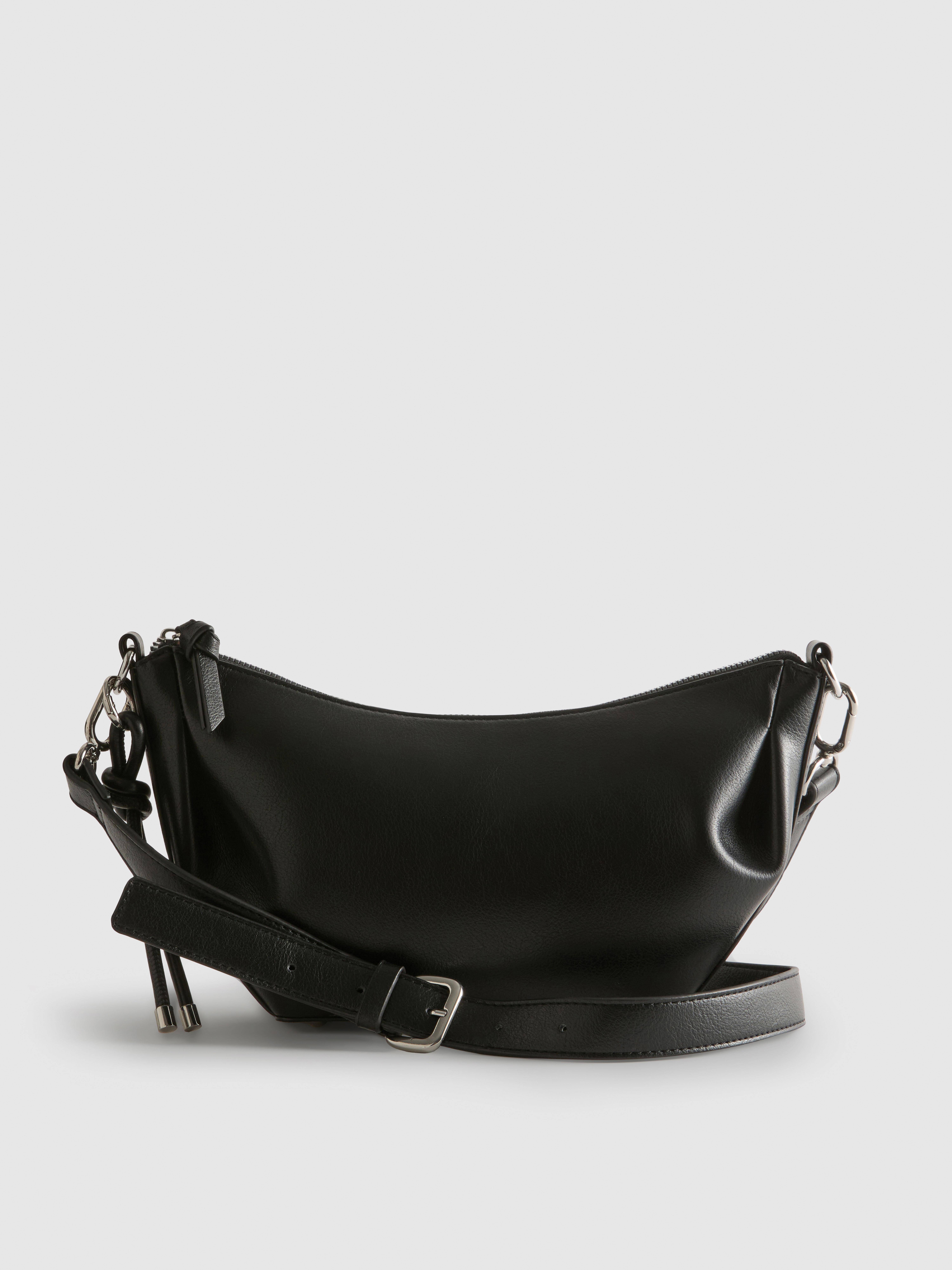 Borsa a tracolla in pelle sintetica