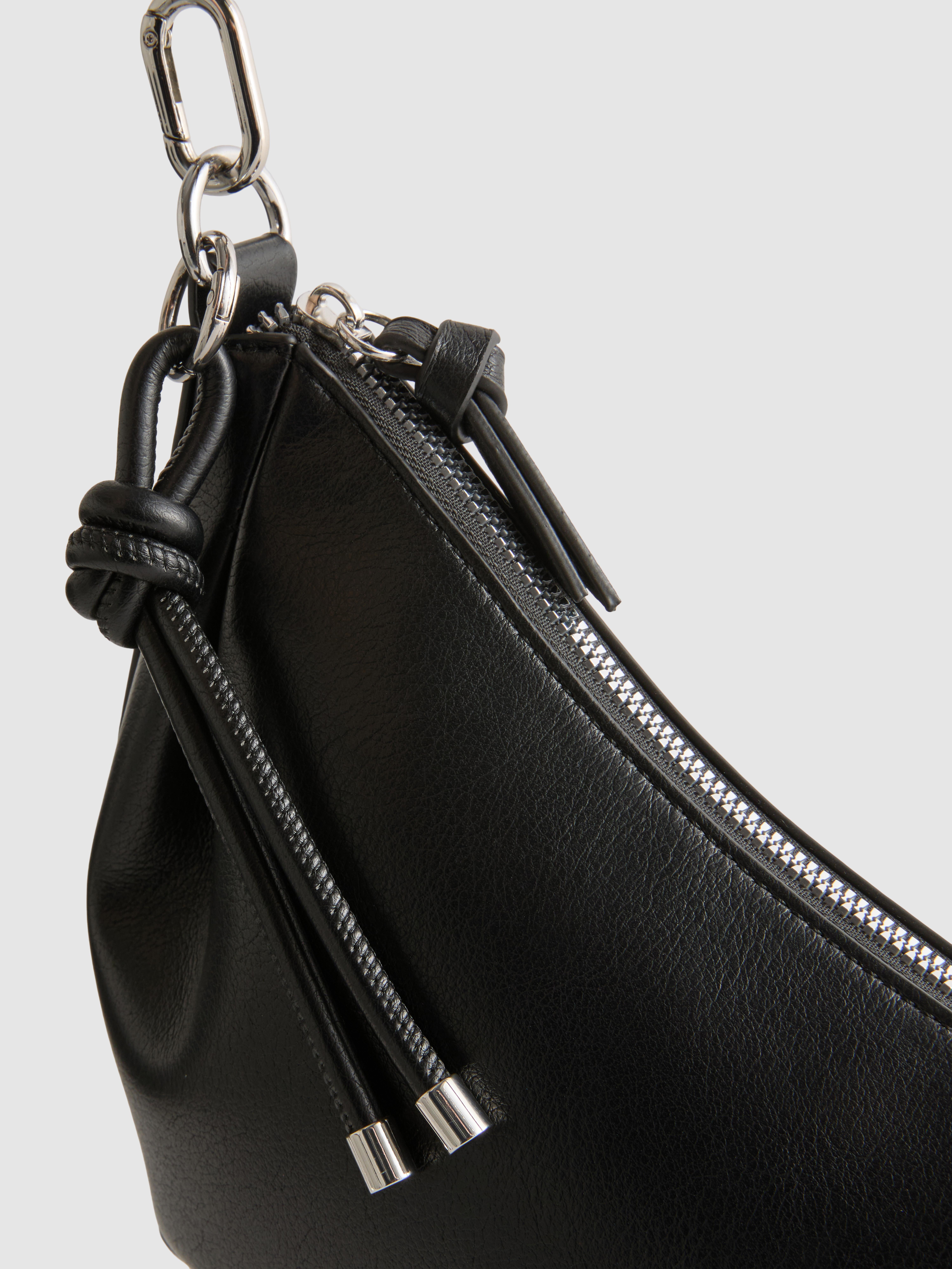 Borsa a tracolla in pelle sintetica