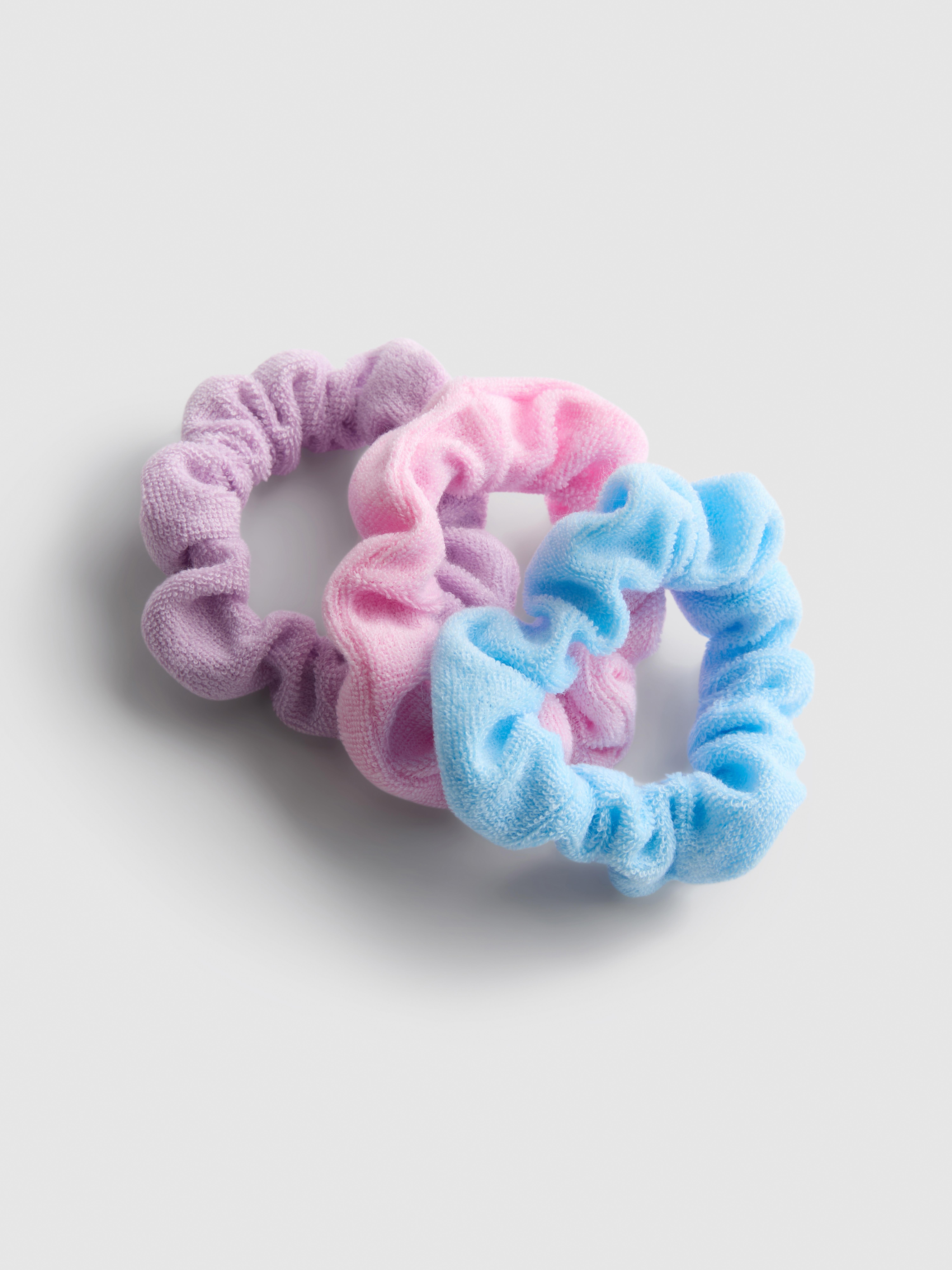 3pk Towelling Scrunchies