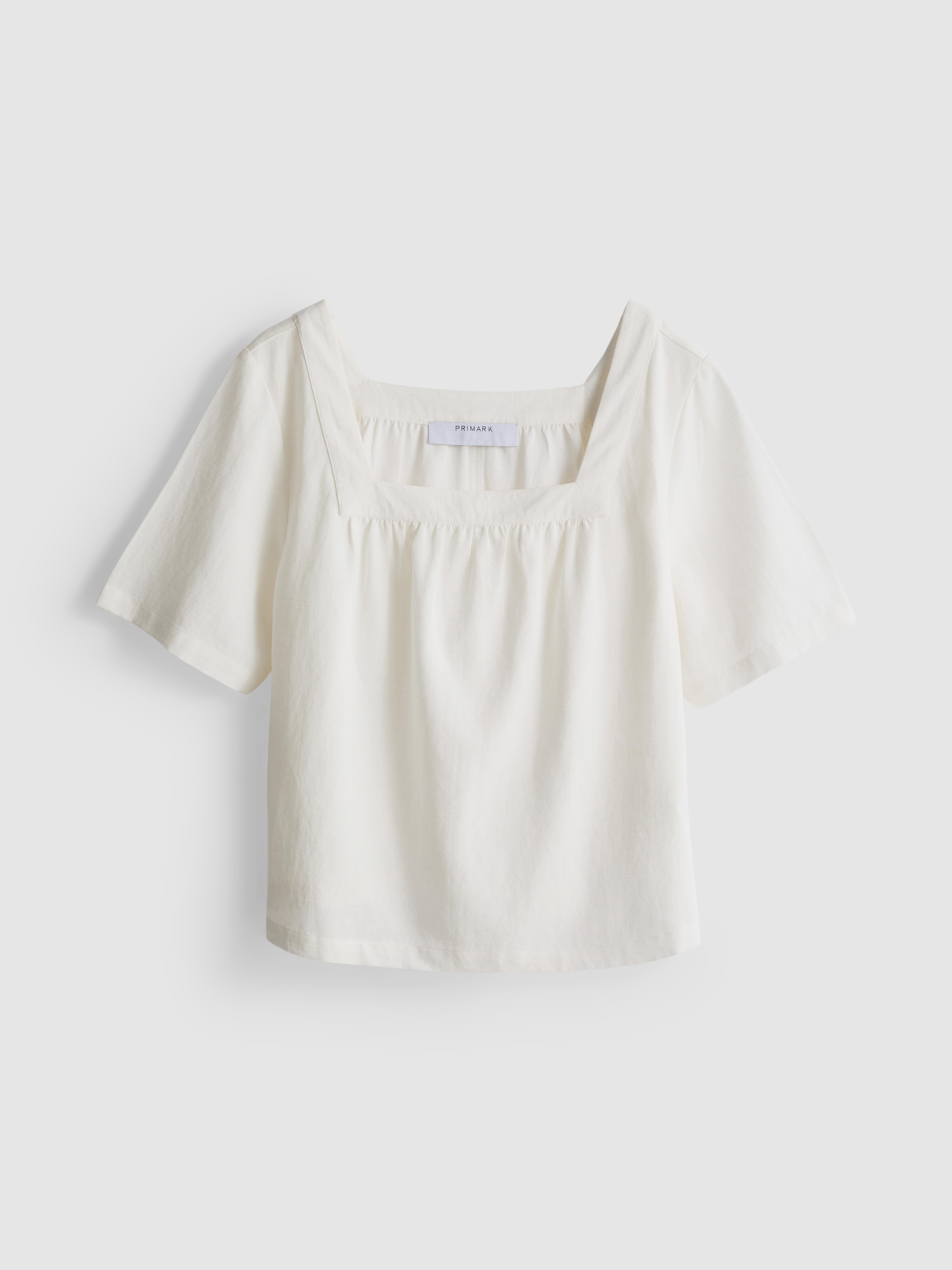 Square Neck Smock Top