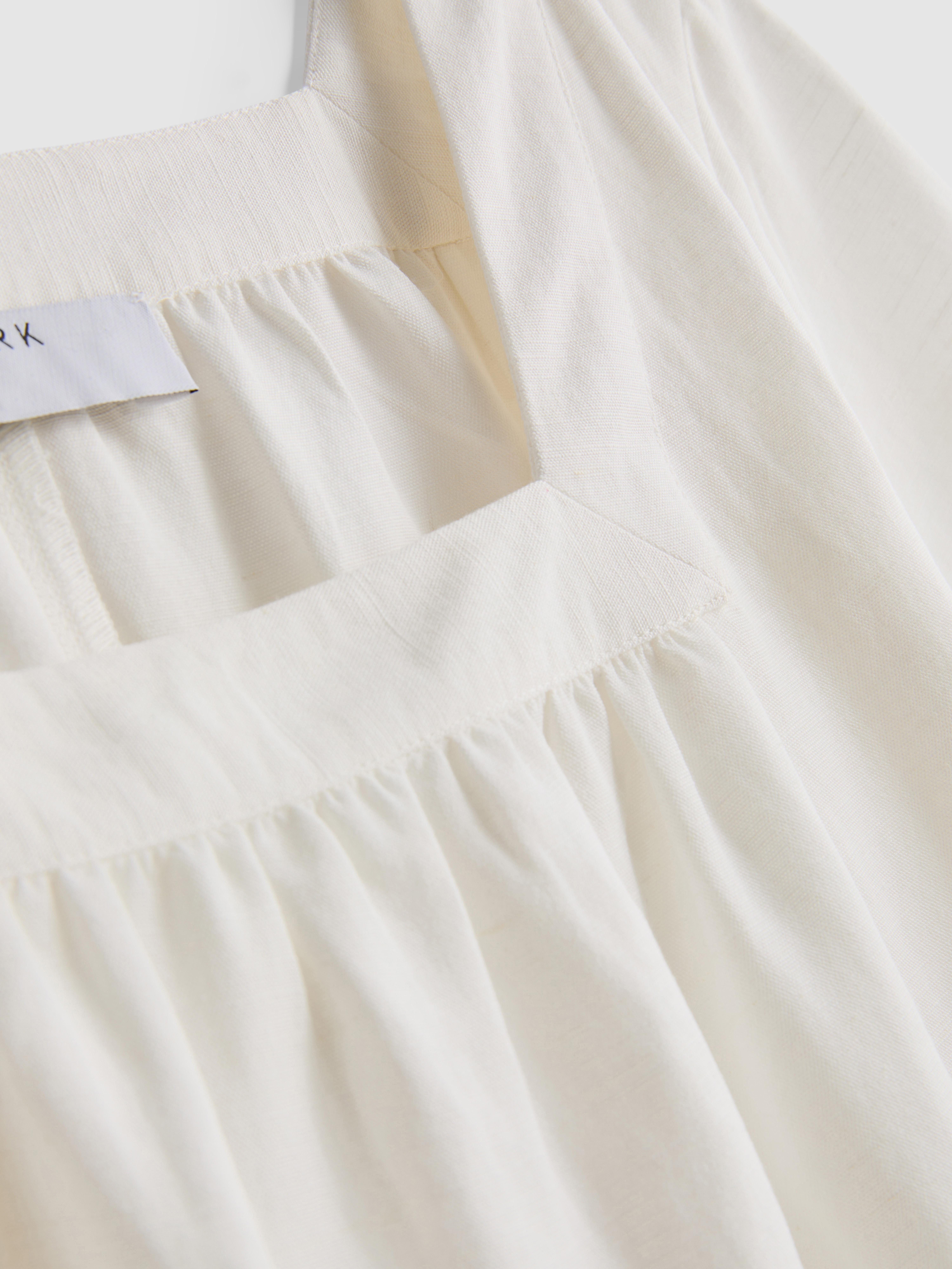 Square Neck Smock Top