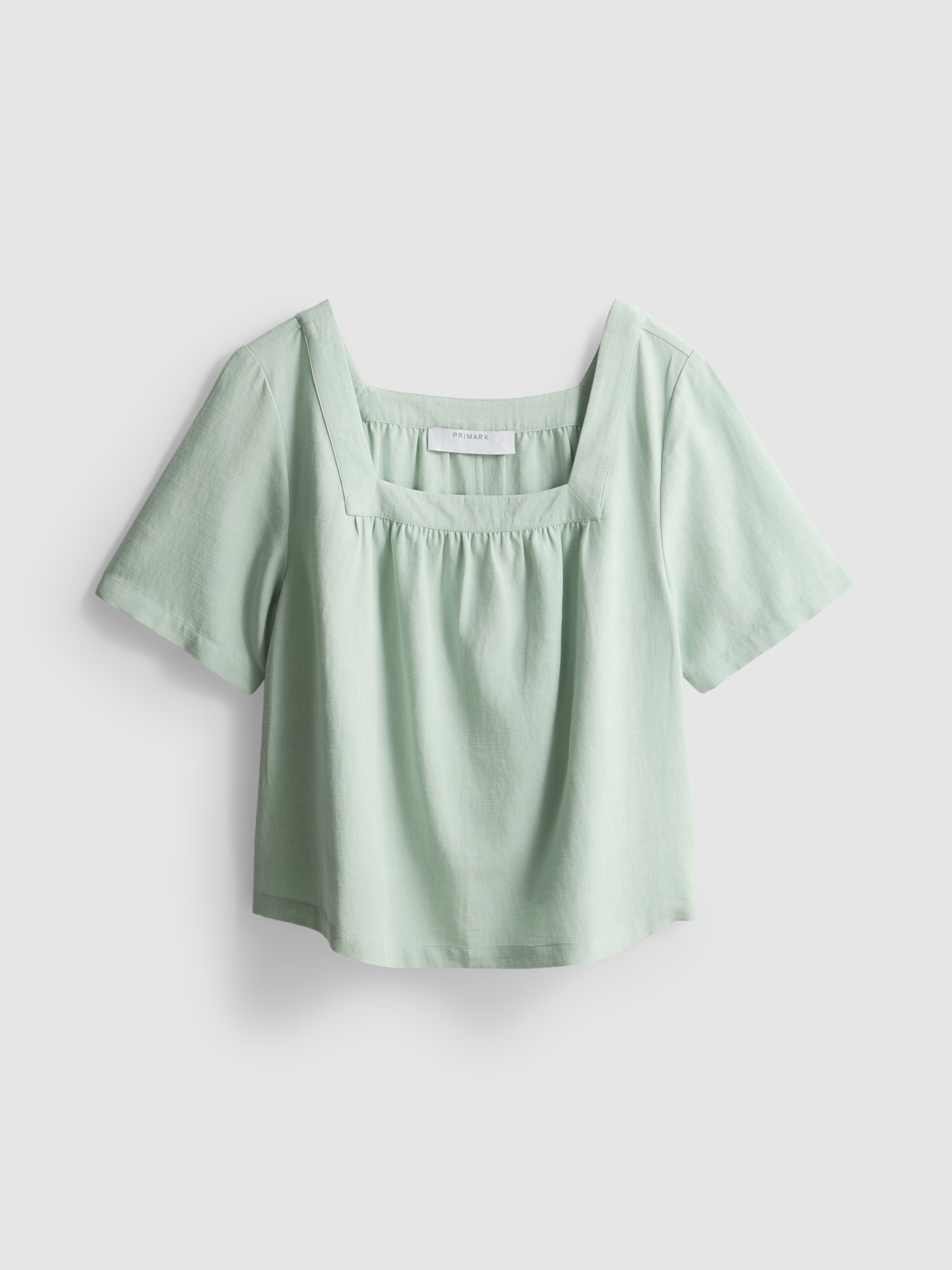 Square Neck Smock Top
