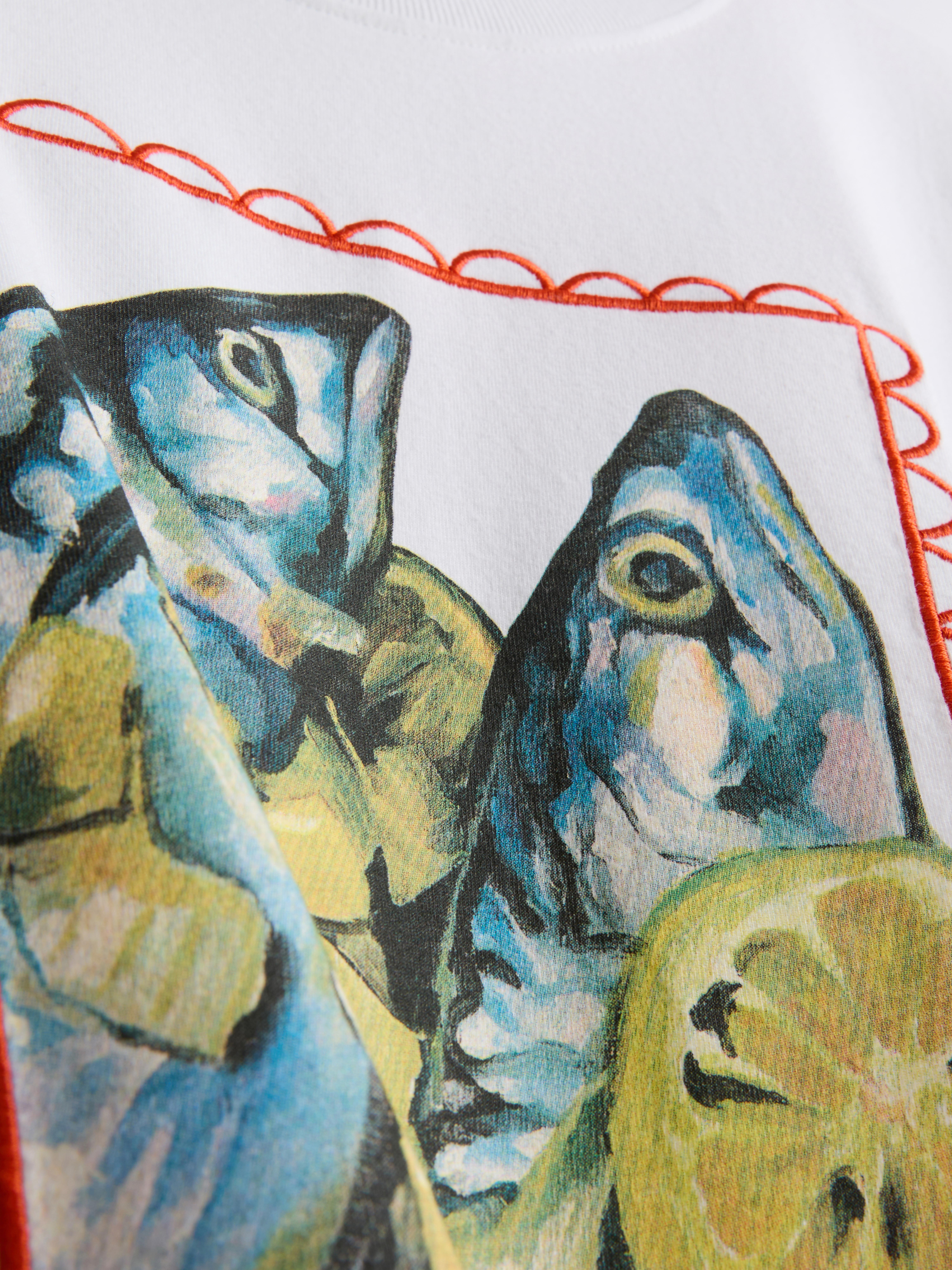 Maura K Spain Cotton Portrait Tee