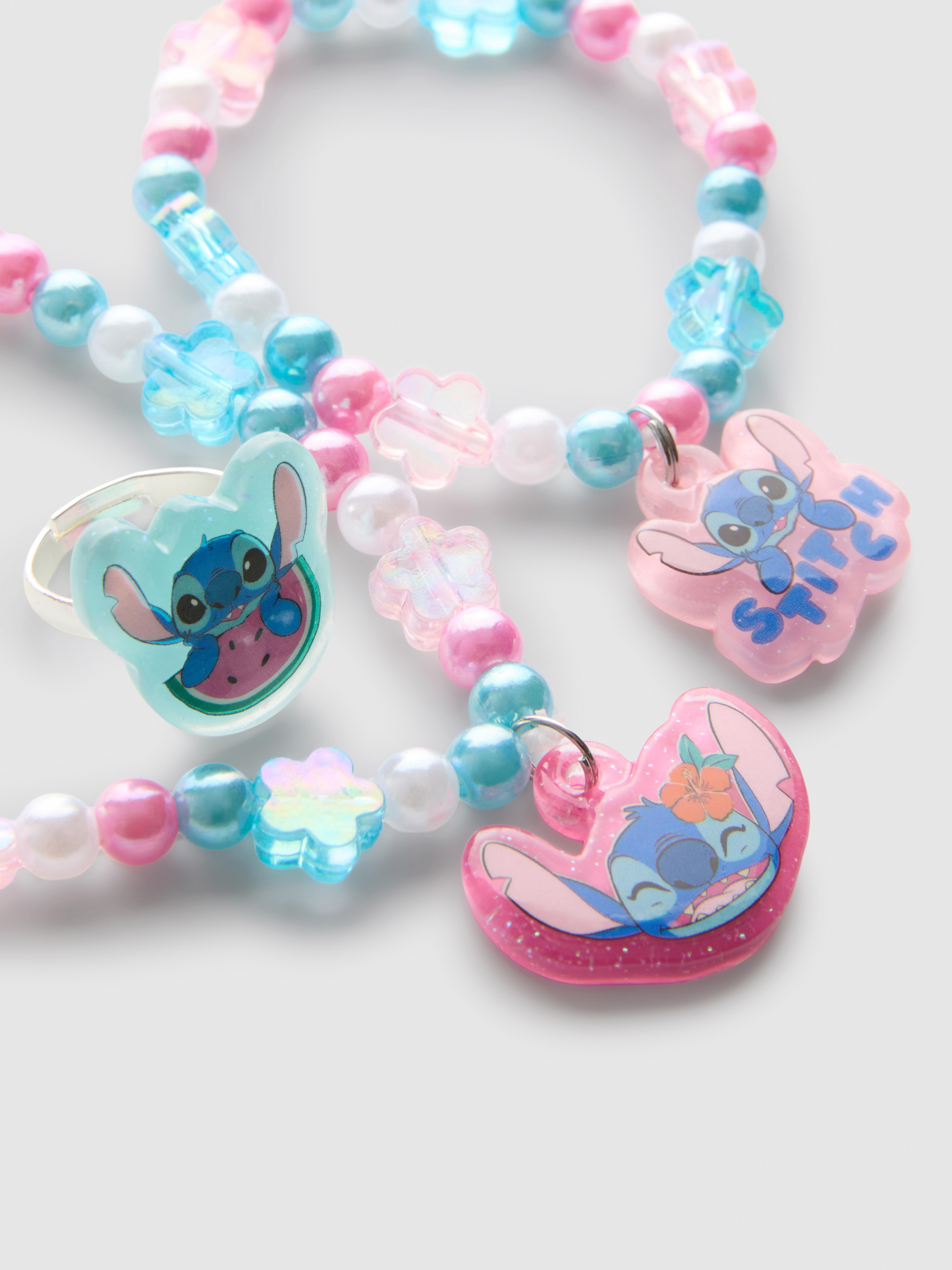 Set de bisutería de 3 piezas de Stitch de Disney