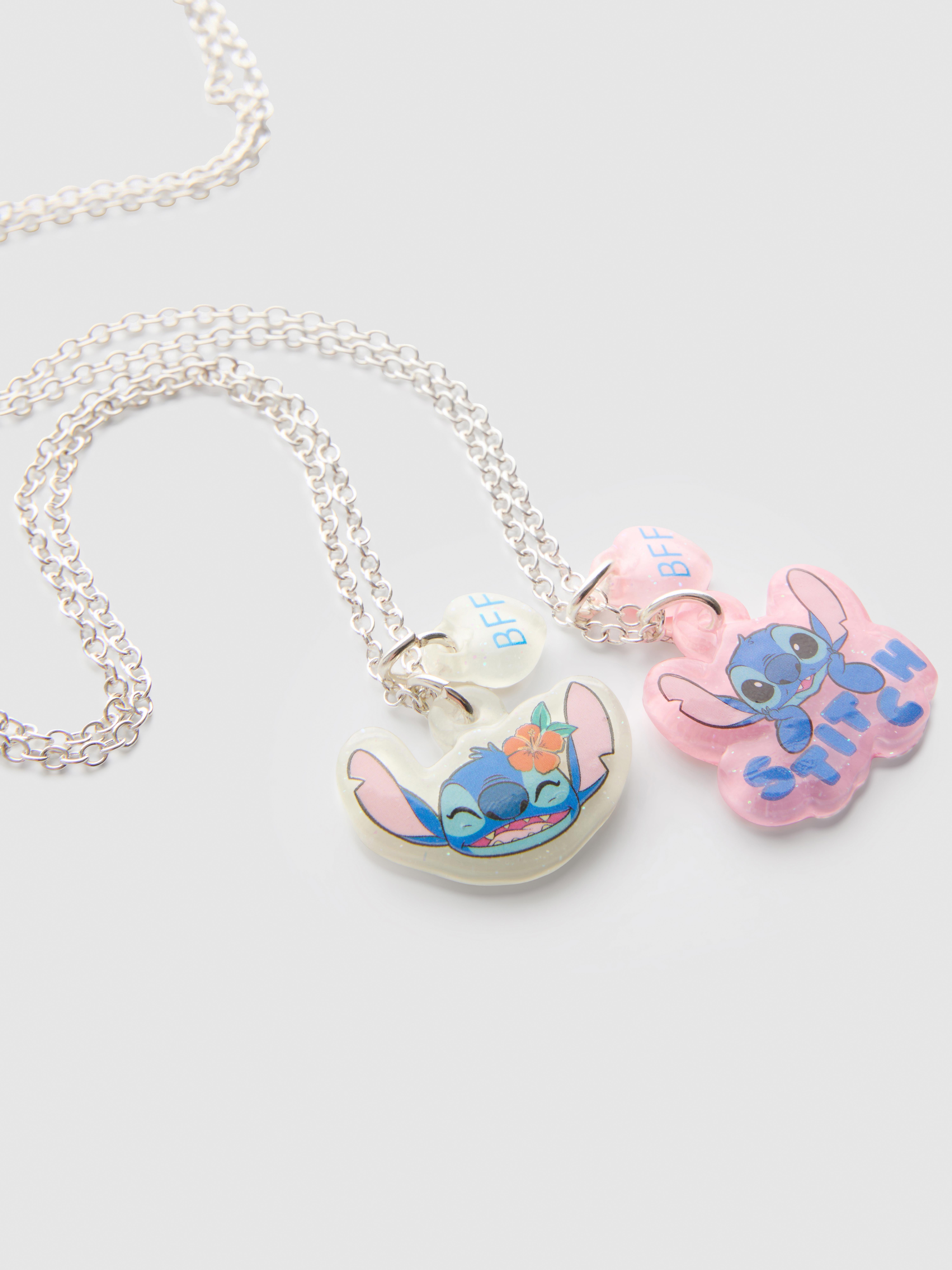 2pk Disney's Stitch BFF Necklaces