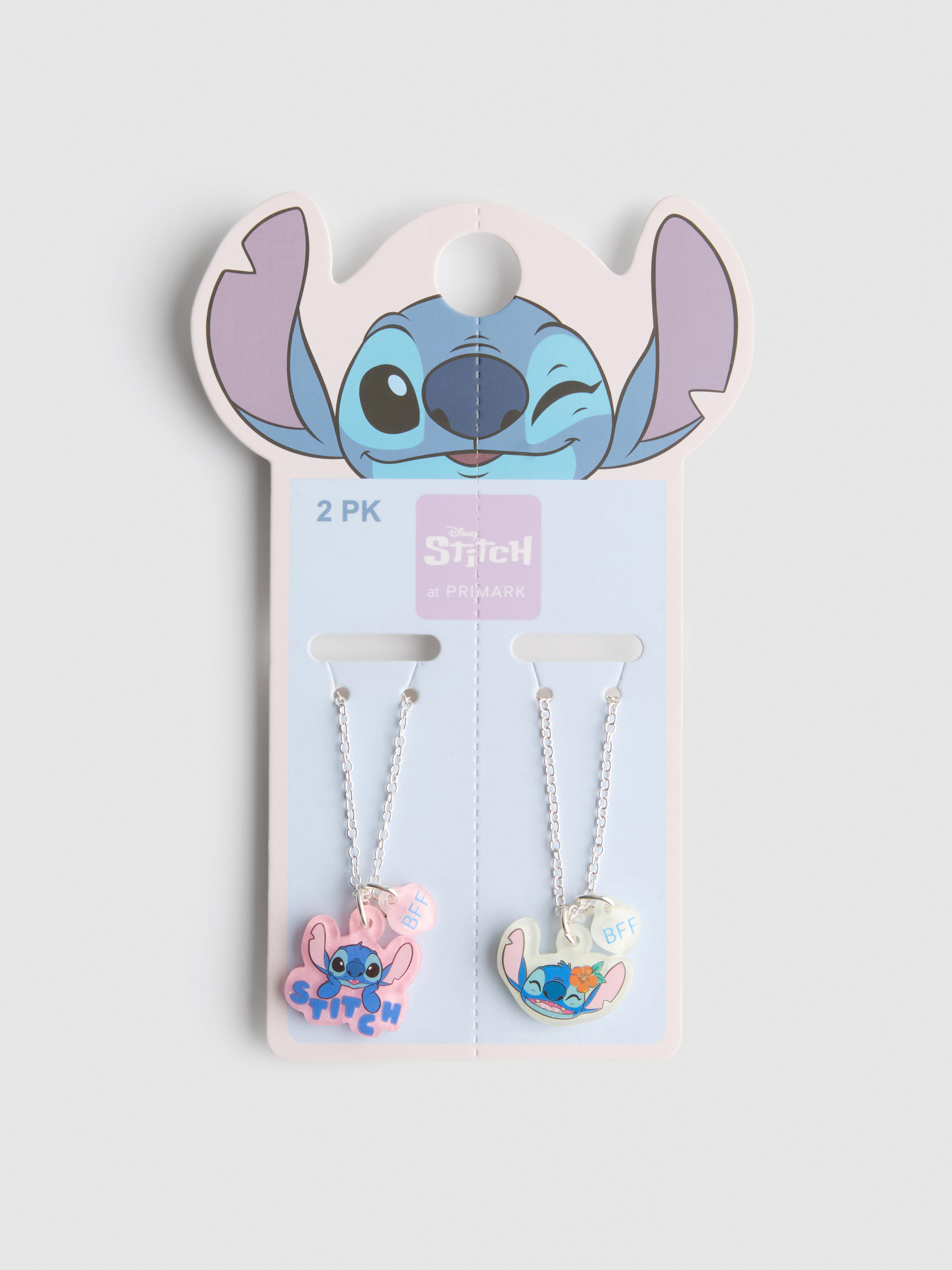 2pk Disney's Stitch BFF Necklaces