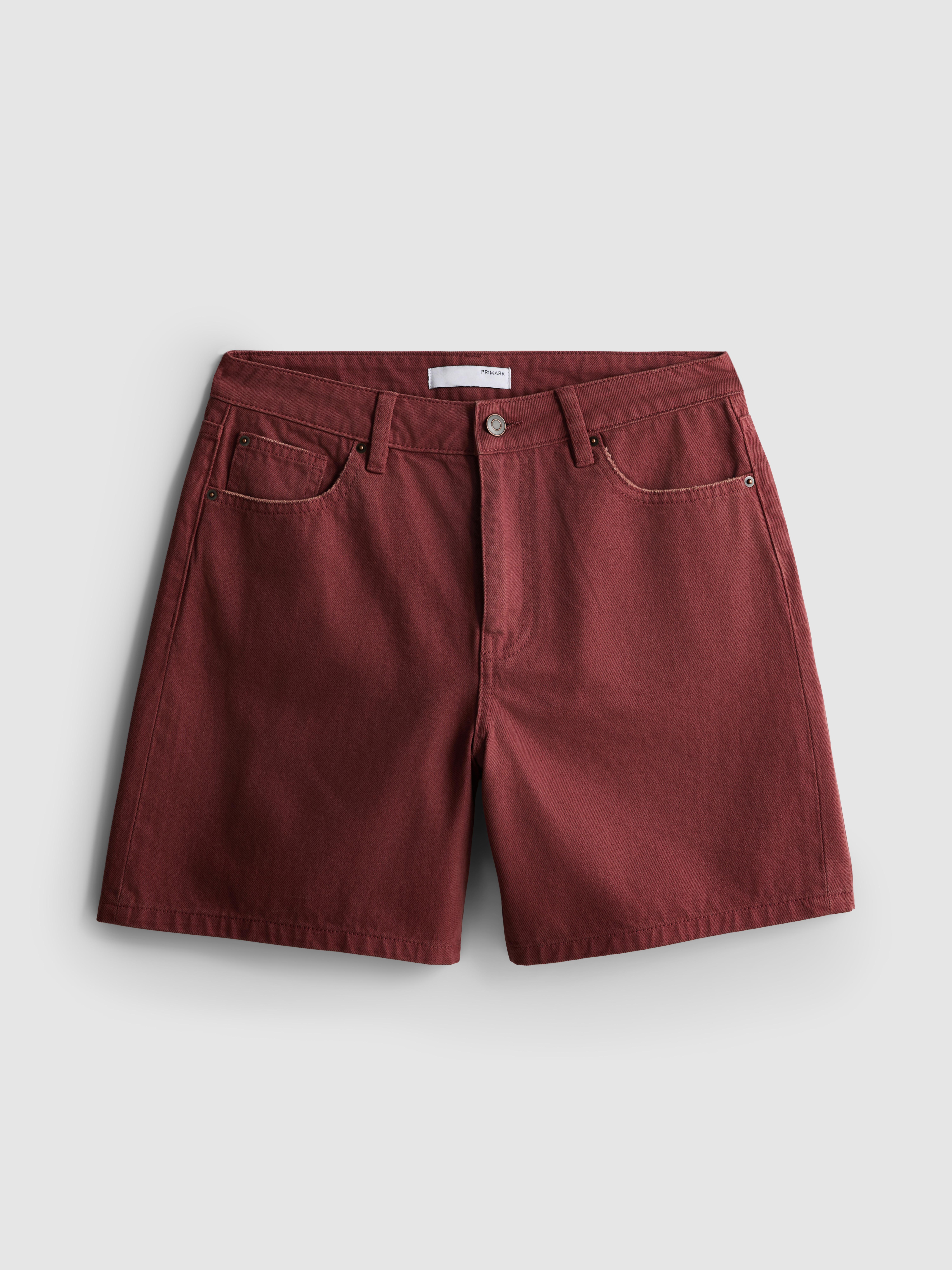 Paula Echevarría Cotton Denim Bermuda Shorts