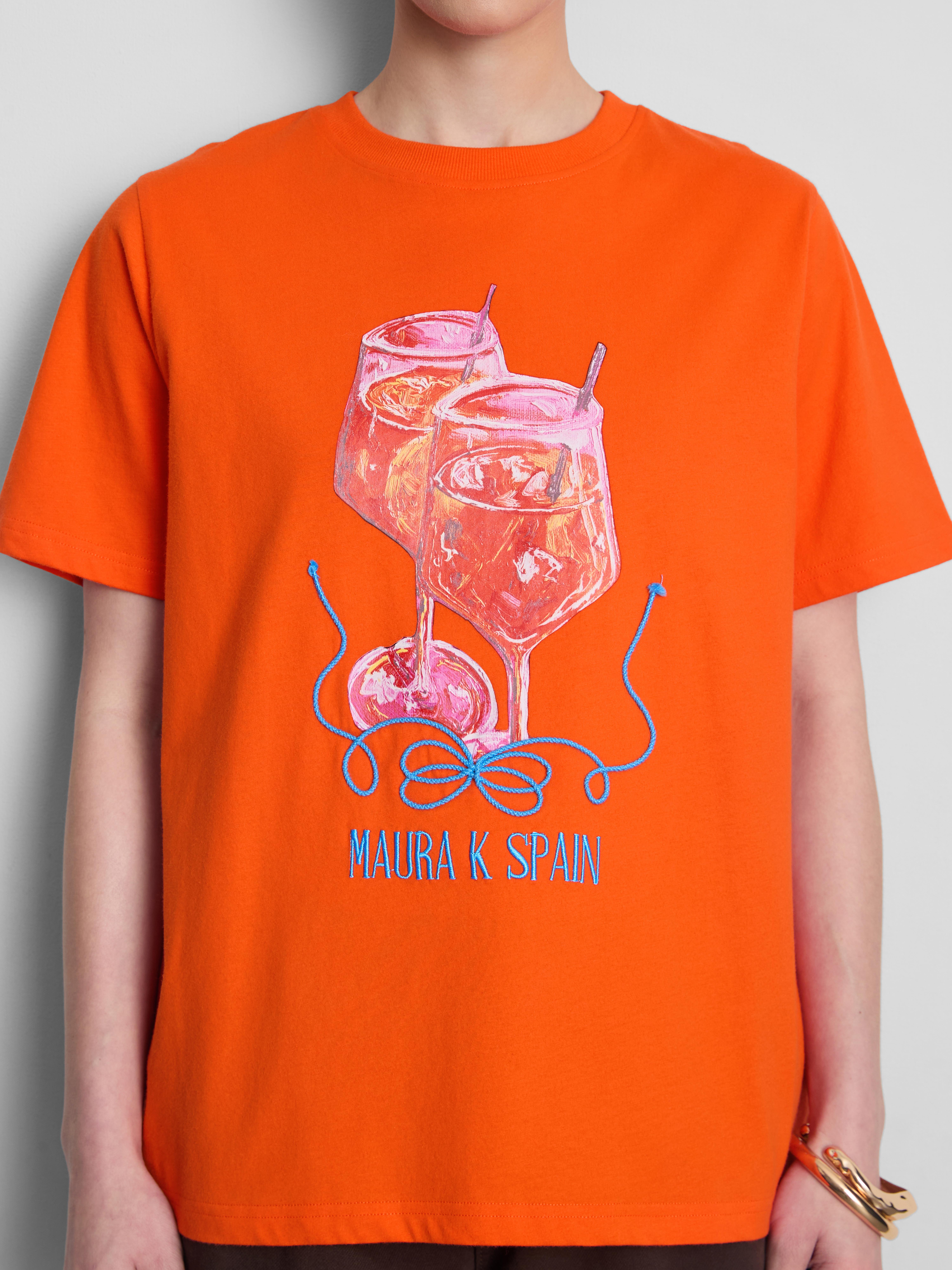 Maura K Spain Relaxed Graphic Tee