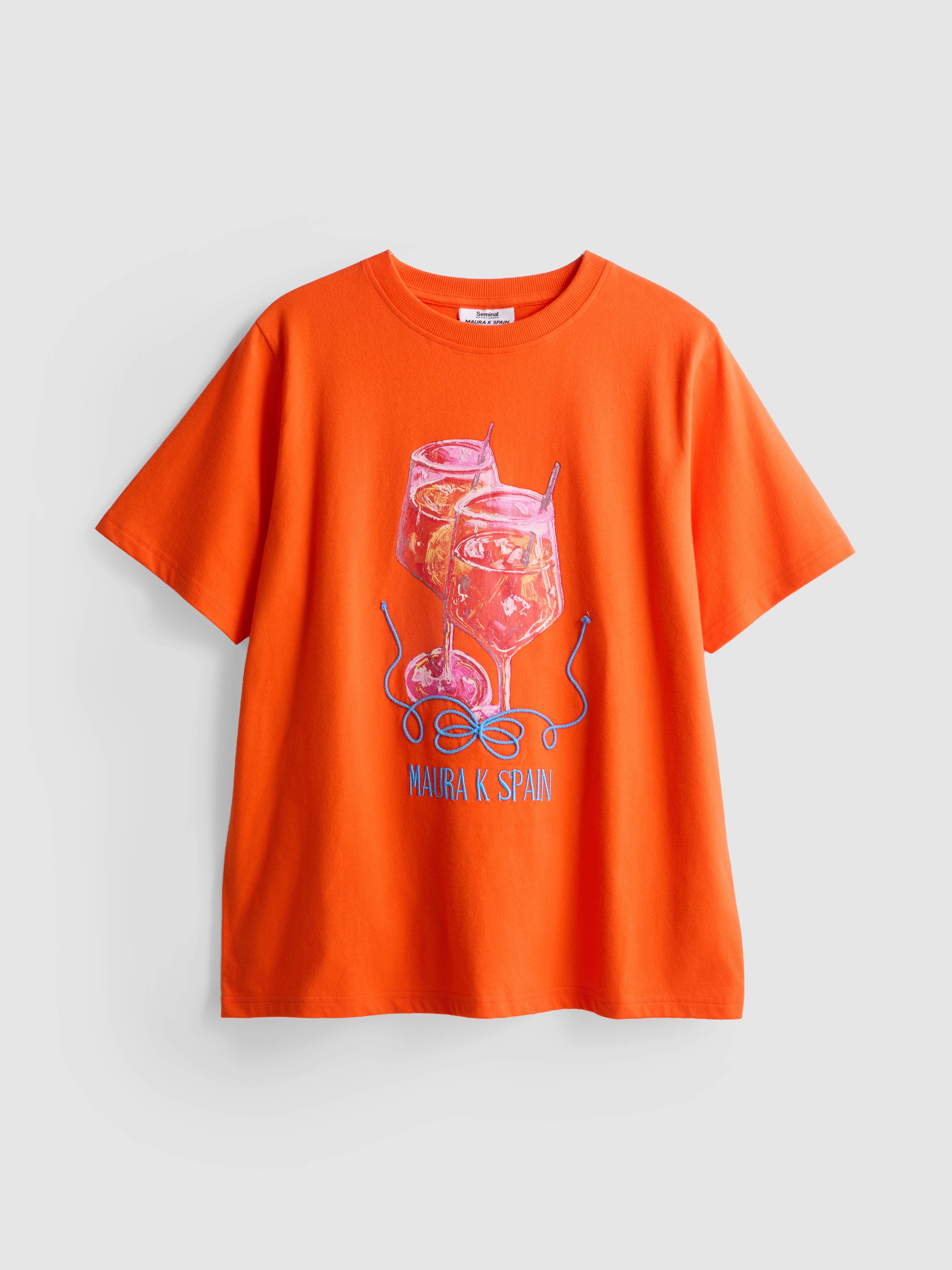 Maura K Spain Relaxed Graphic Tee