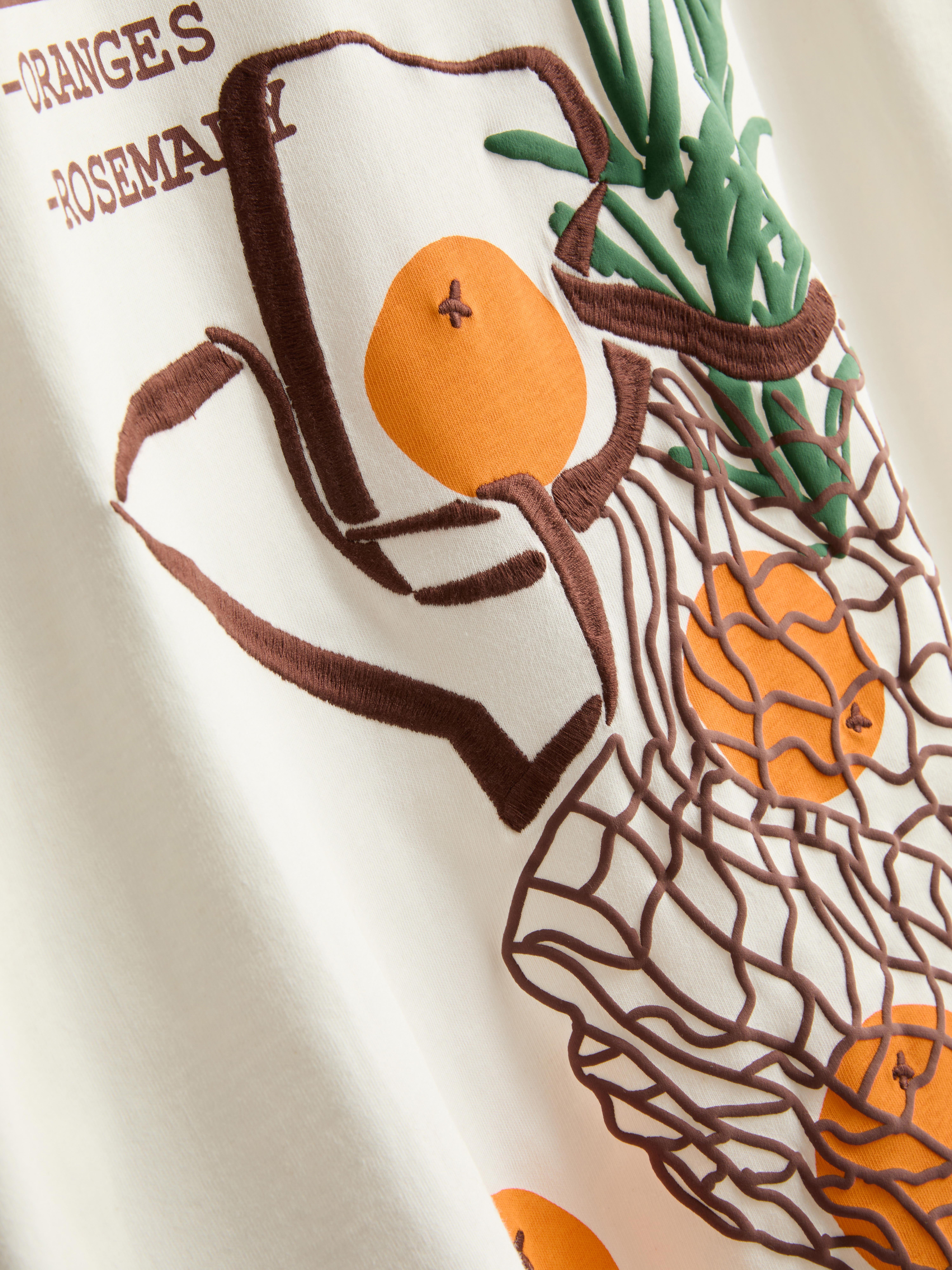Cotton Oversized Old Fashioned Tee