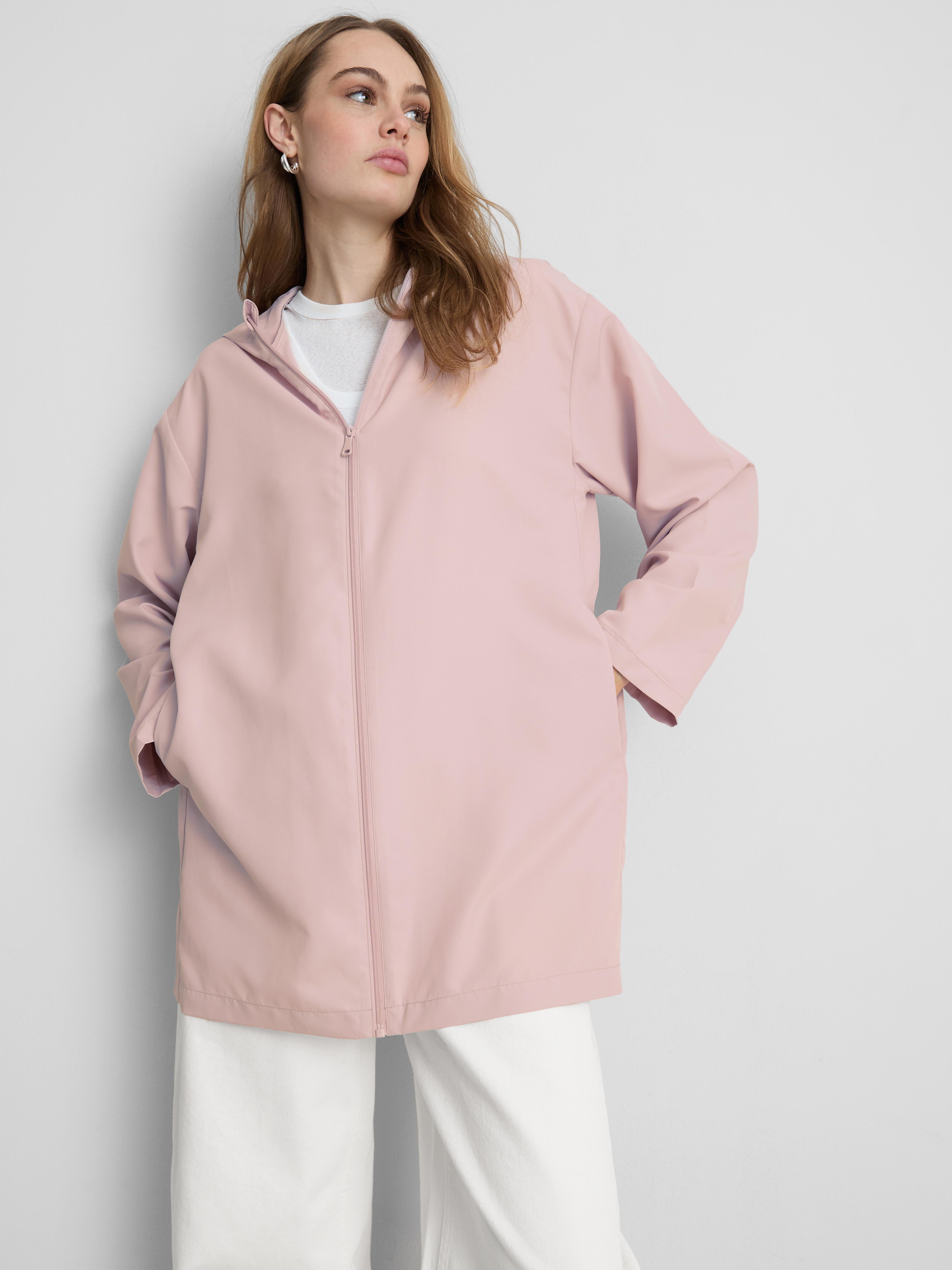 Packable Longline Rain Jacket