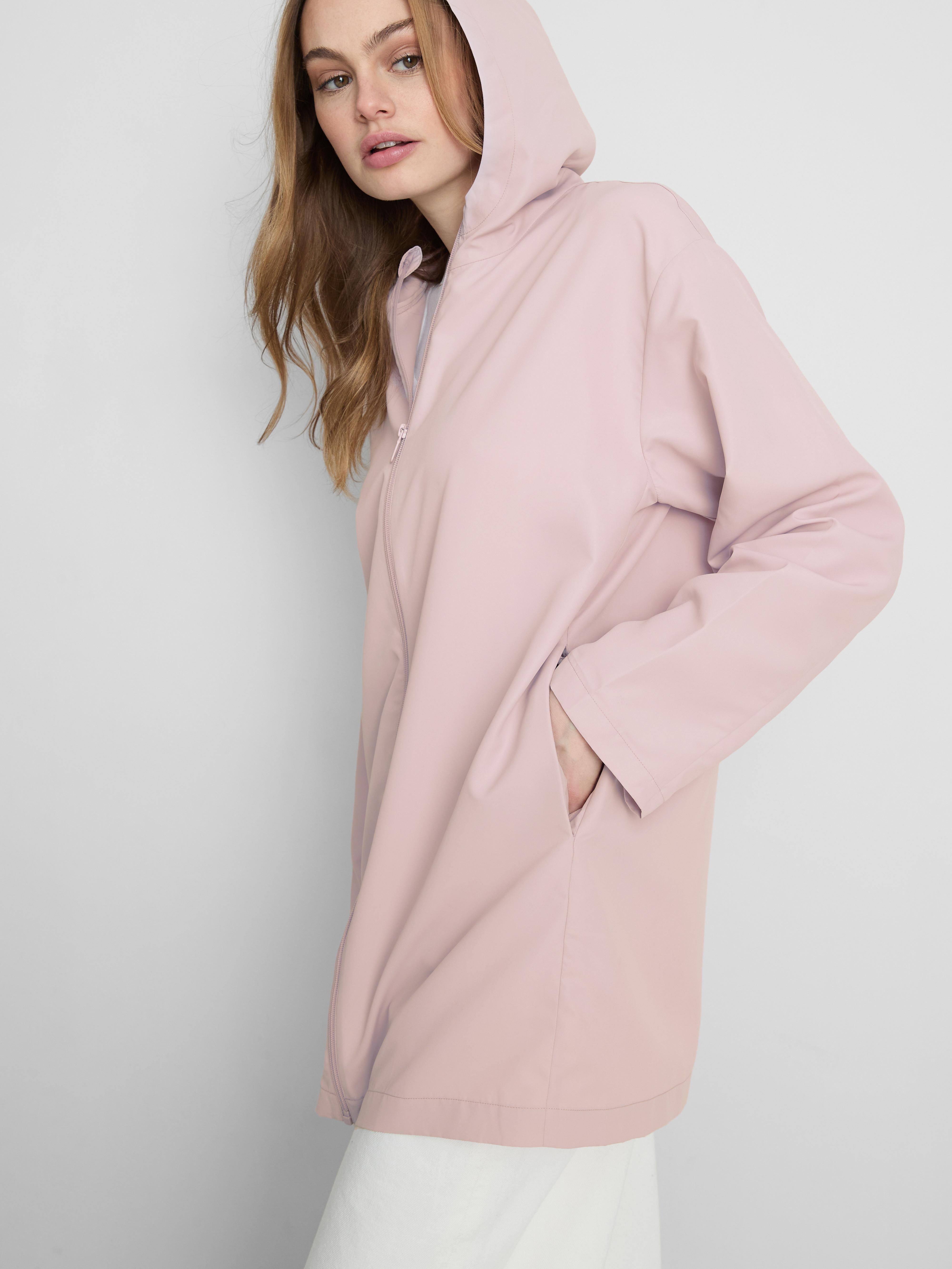 Packable Longline Rain Jacket