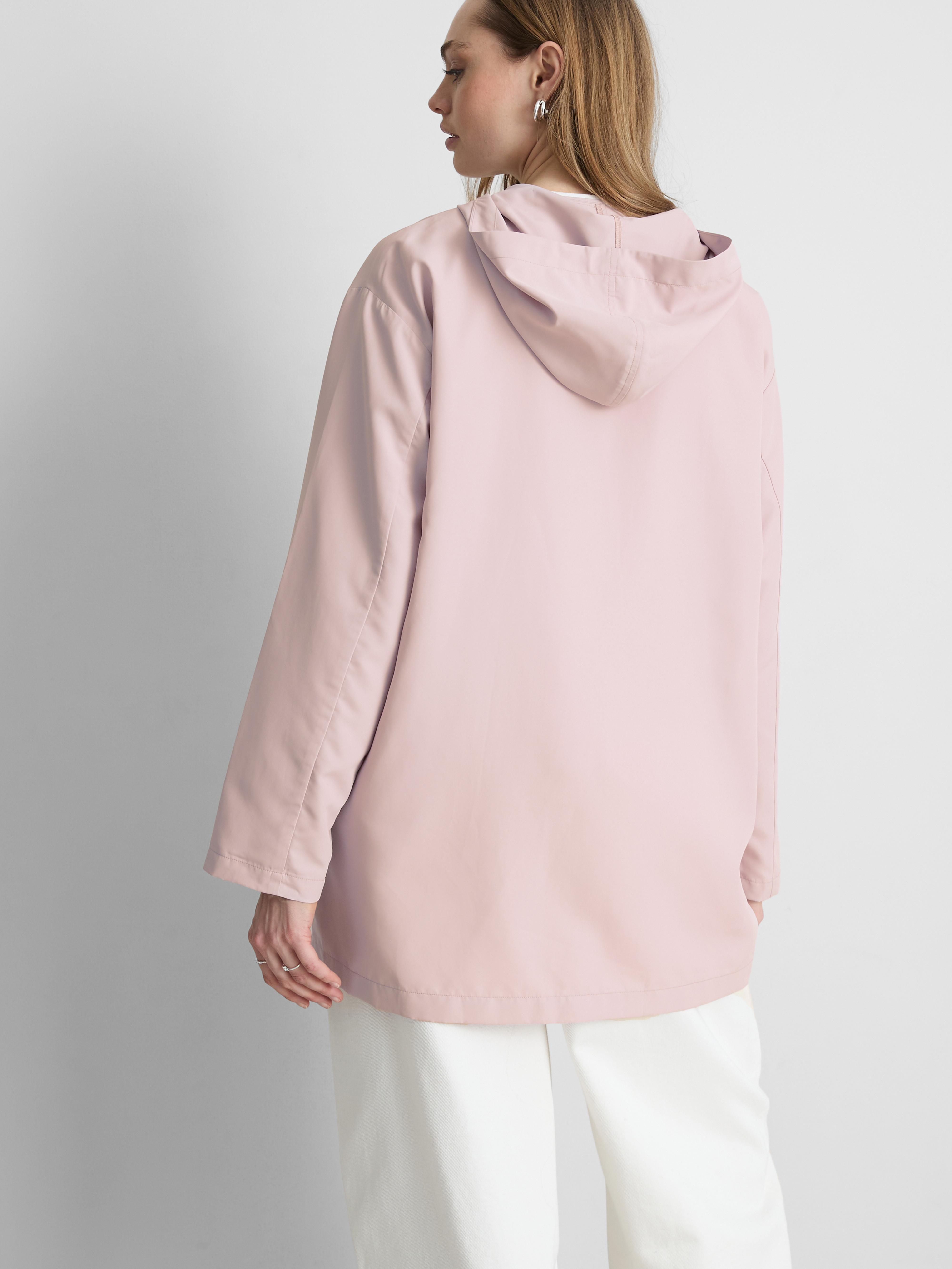 Packable Longline Rain Jacket