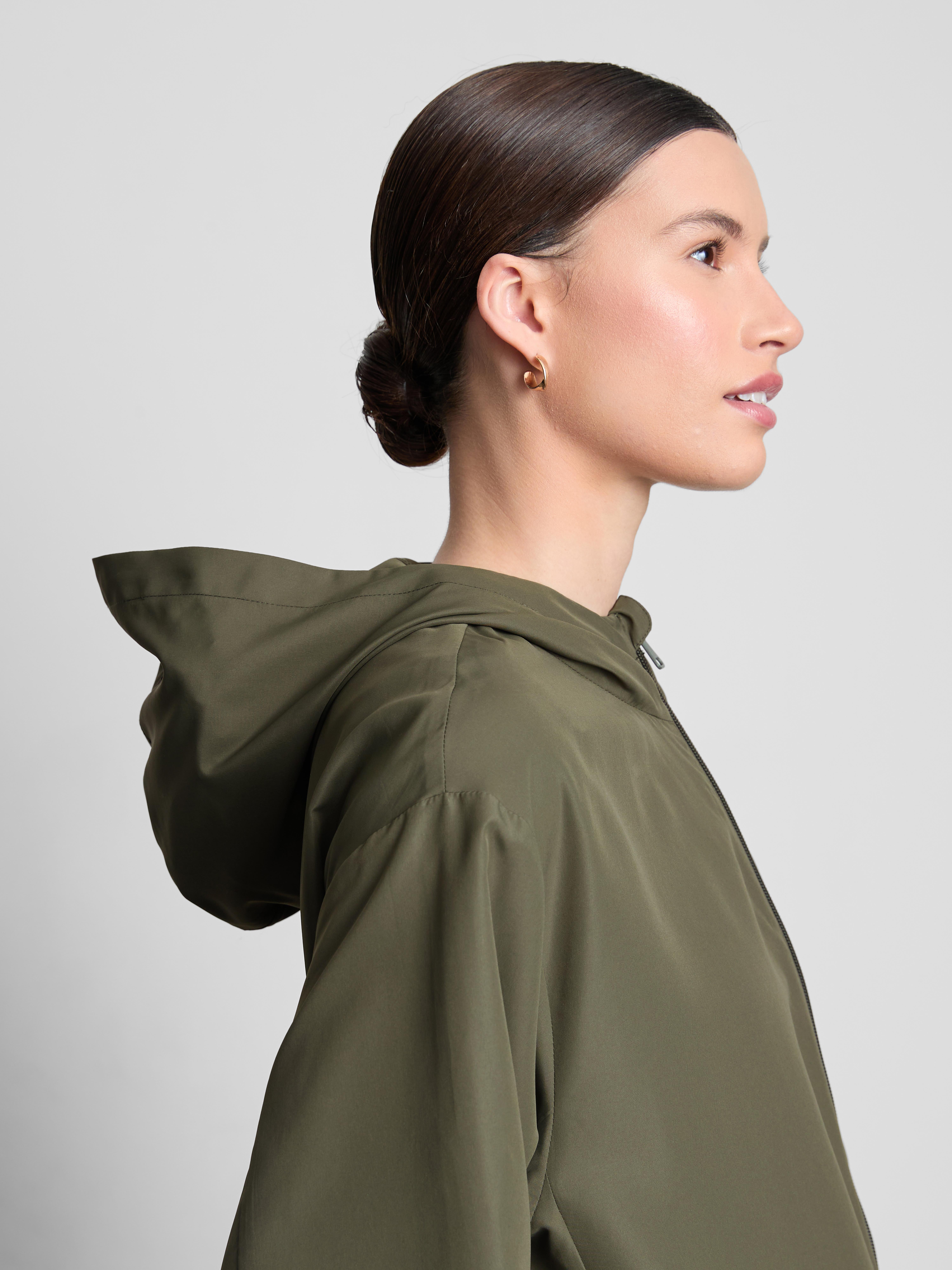 Packable Longline Rain Jacket