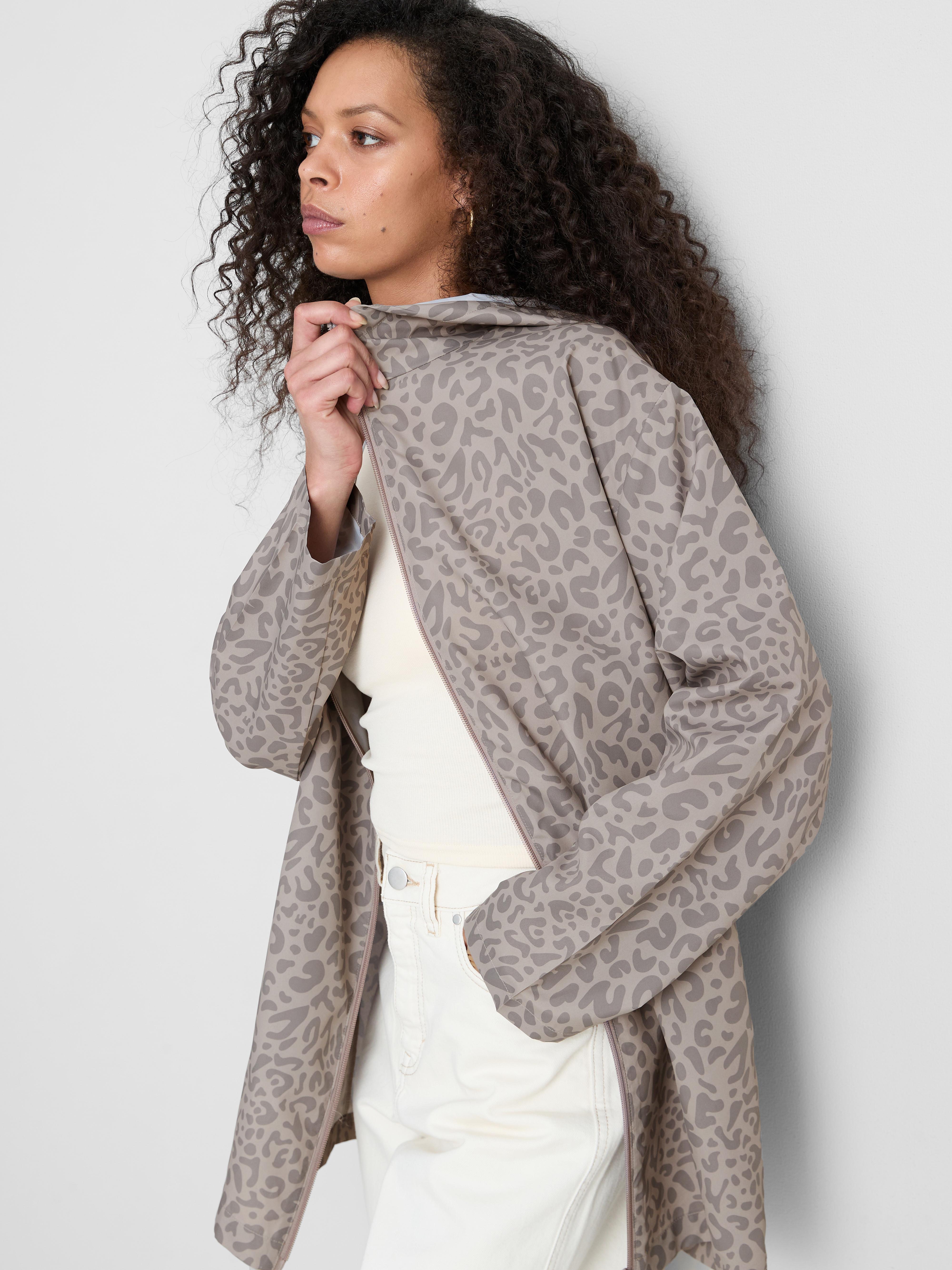 Packable Longline Rain Jacket