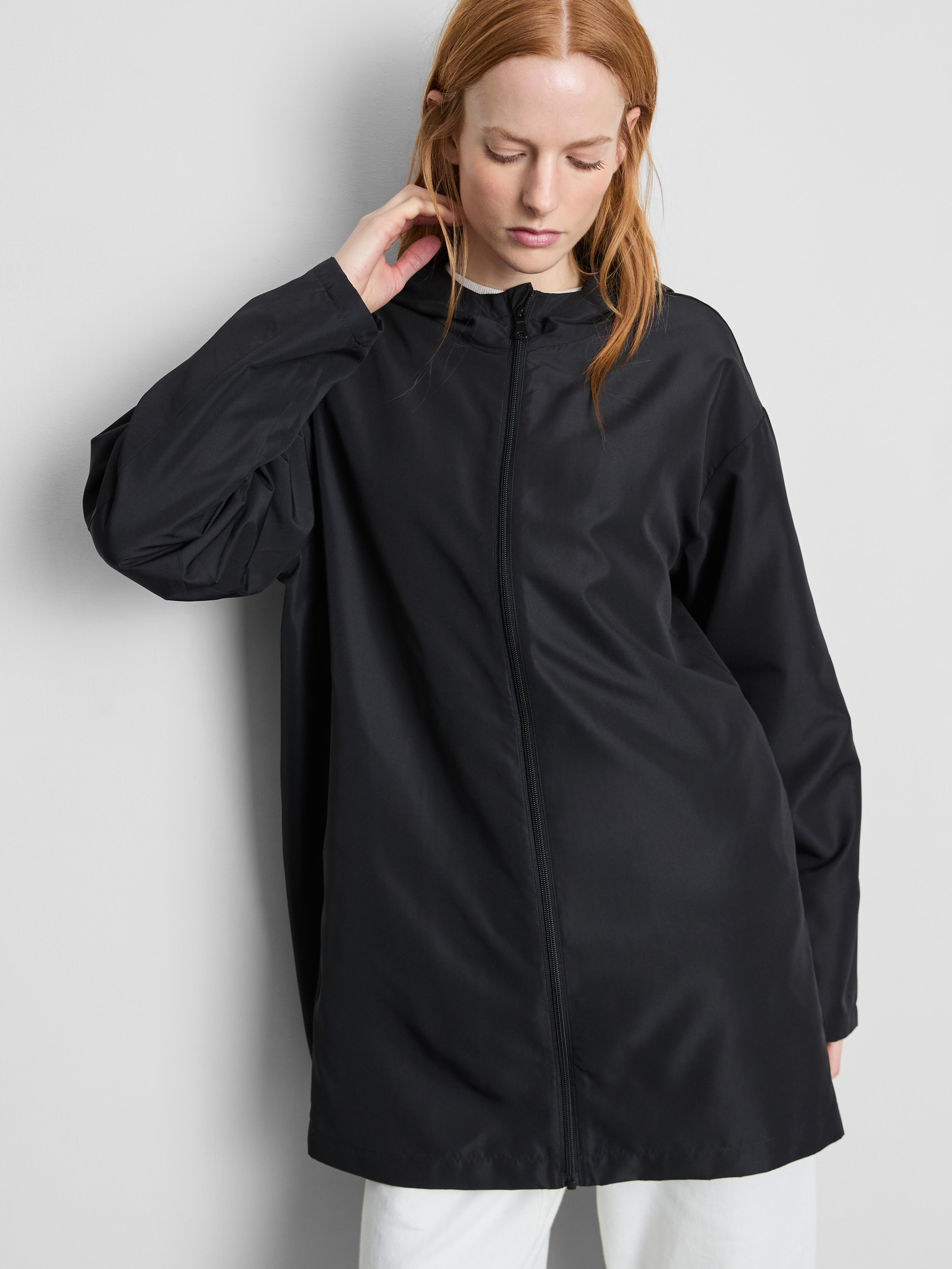 Packable Longline Rain Jacket