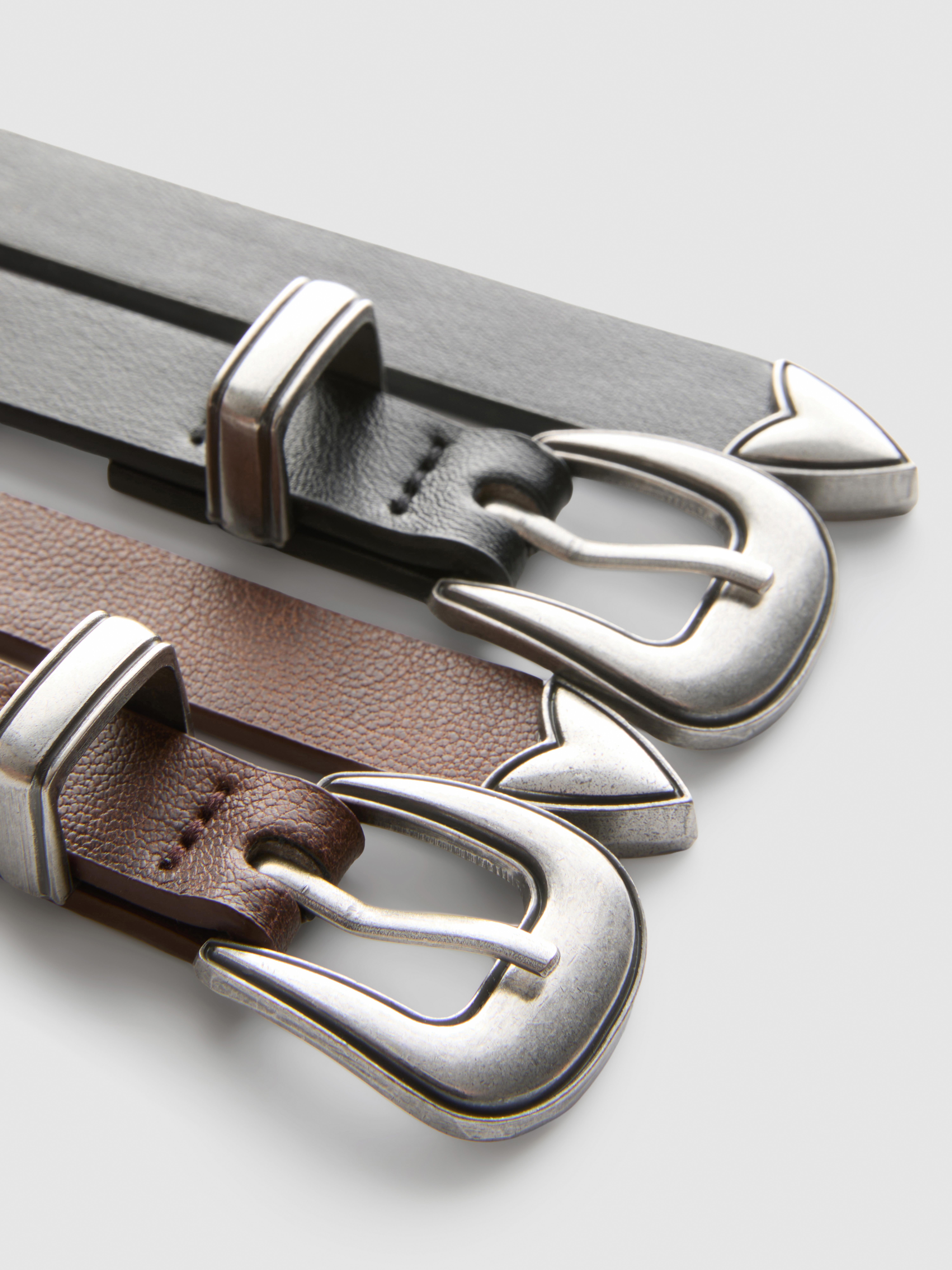 2pk Western Buckle Belts