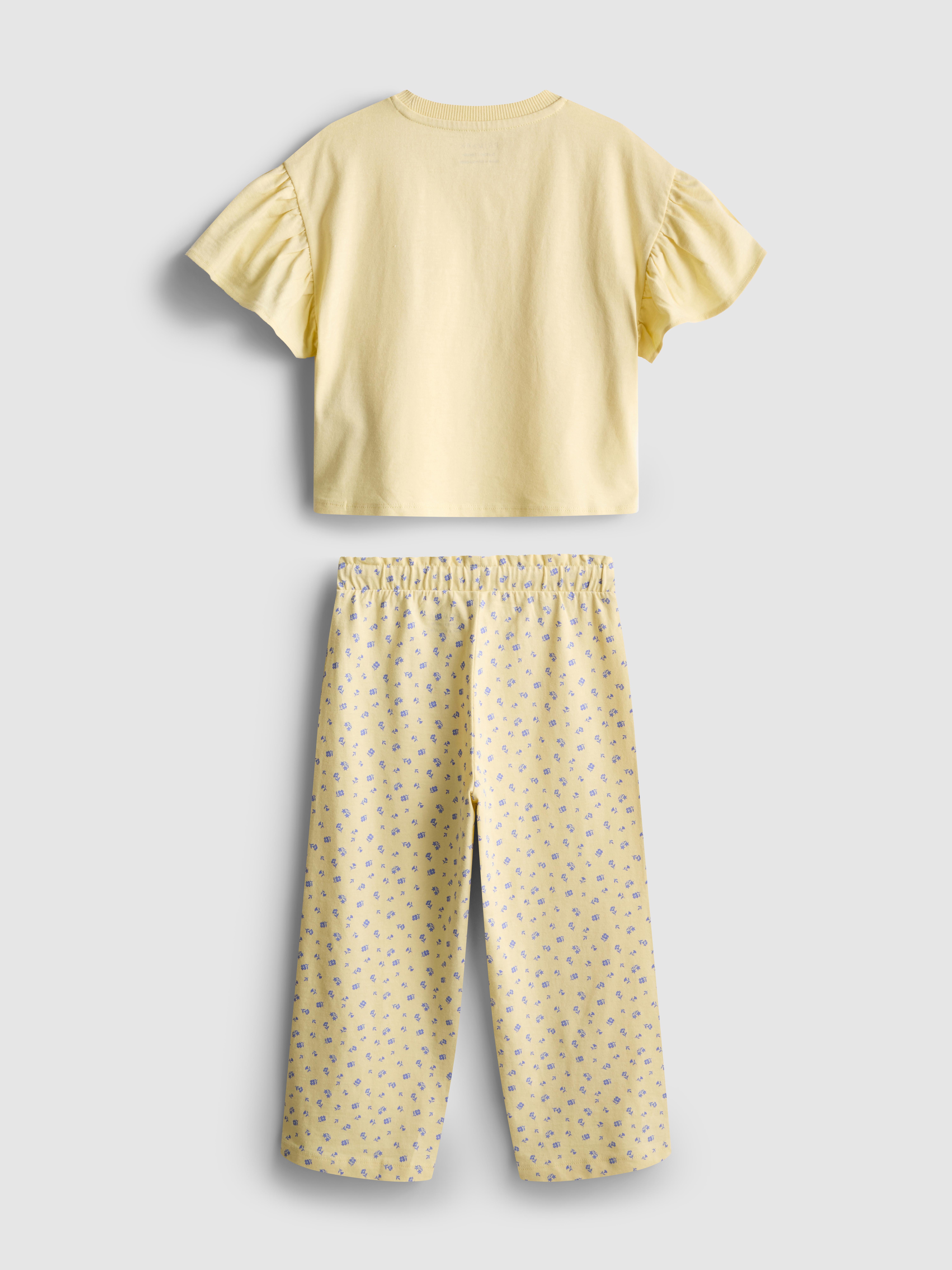 1,5–9 Jahre | T-Shirt mit Rüschen und Hose
