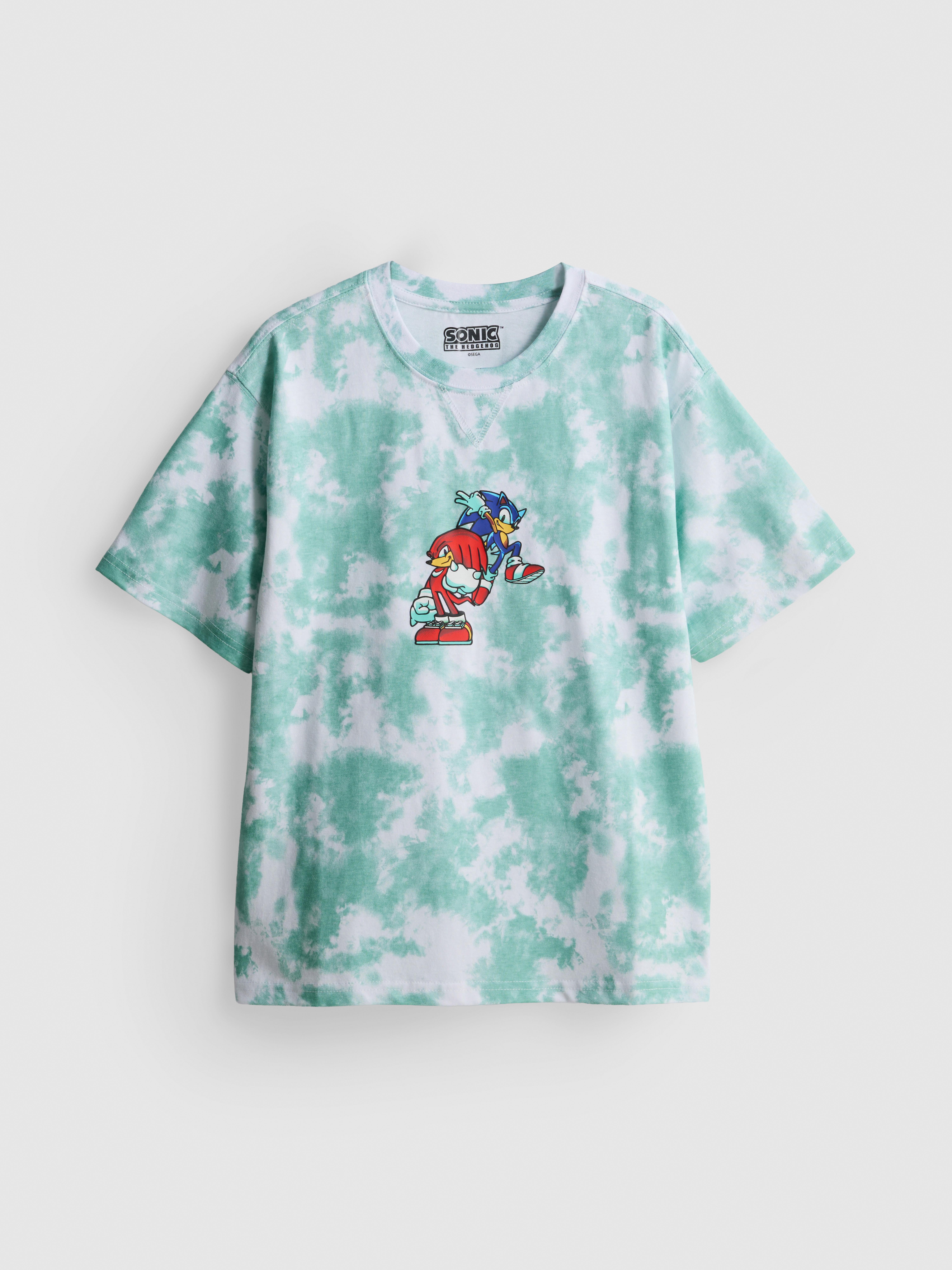 7-15yrs | Sonic The Hedgehog Tie-Dye T-Shirt