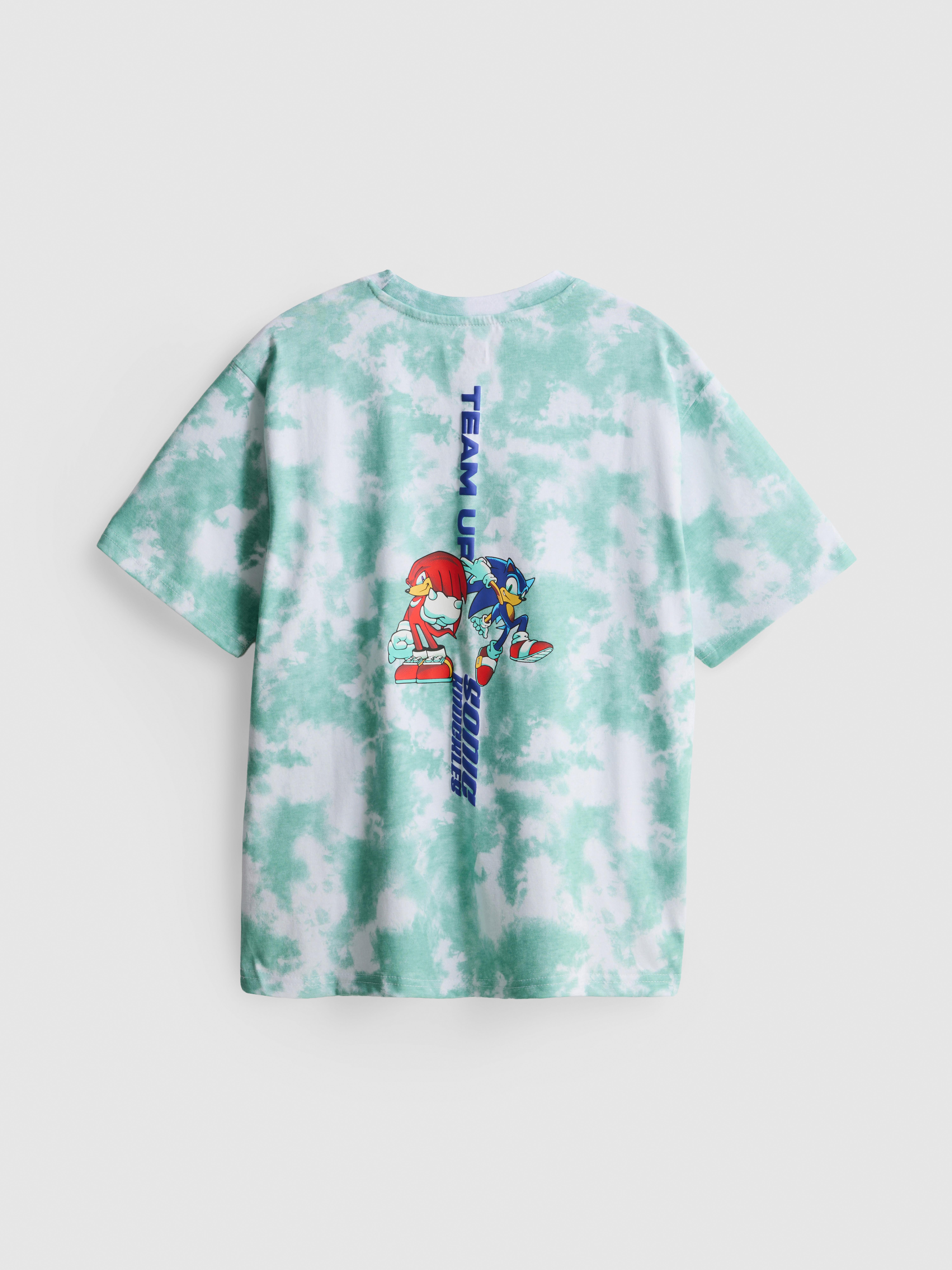 7-15yrs | Sonic The Hedgehog Tie-Dye T-Shirt