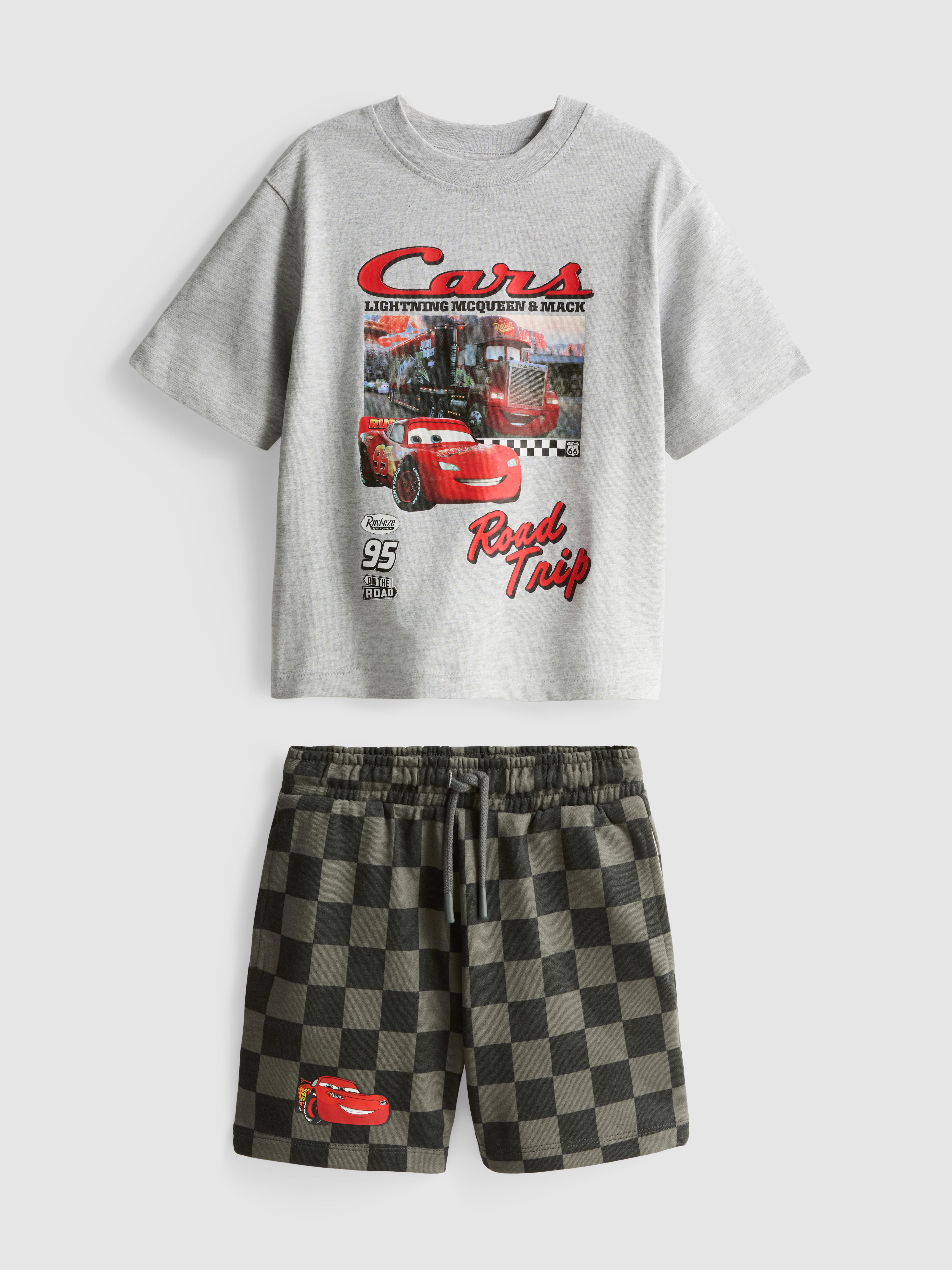 1.5-9yrs | Disney Pixar’s Cars T-Shirt and Shorts Set