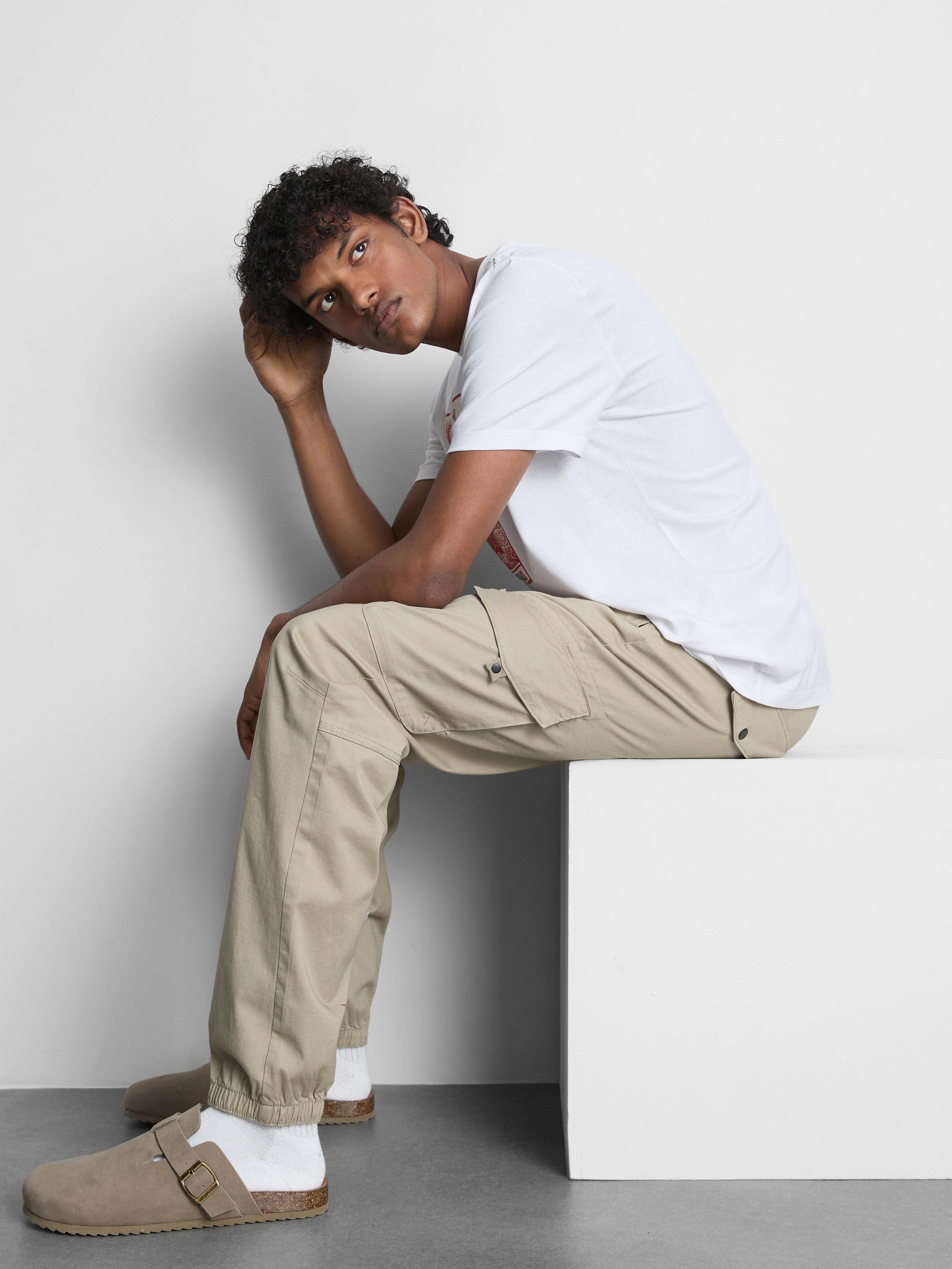 Cuffed Cargo Joggers