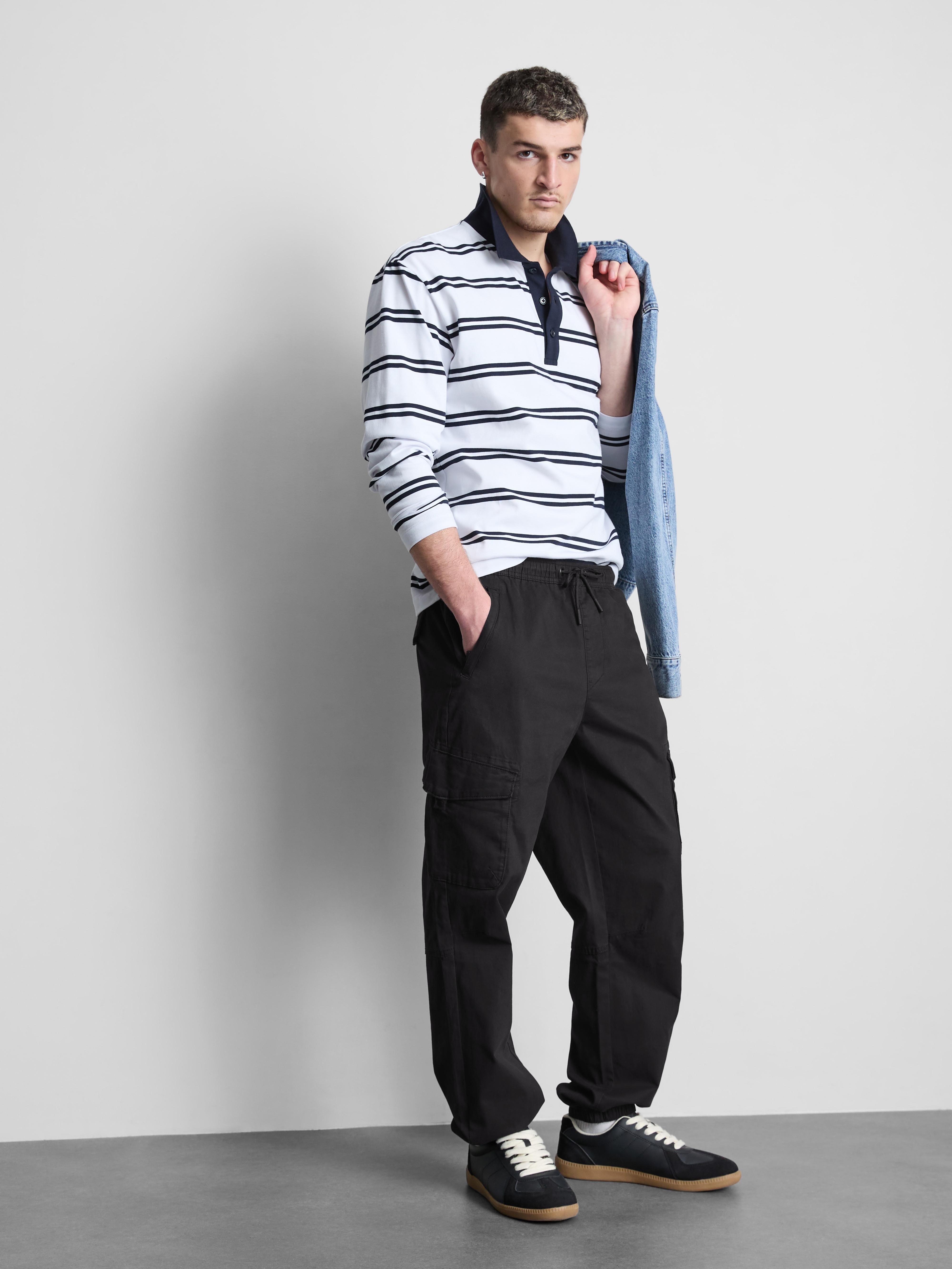 Cuffed Cargo Joggers