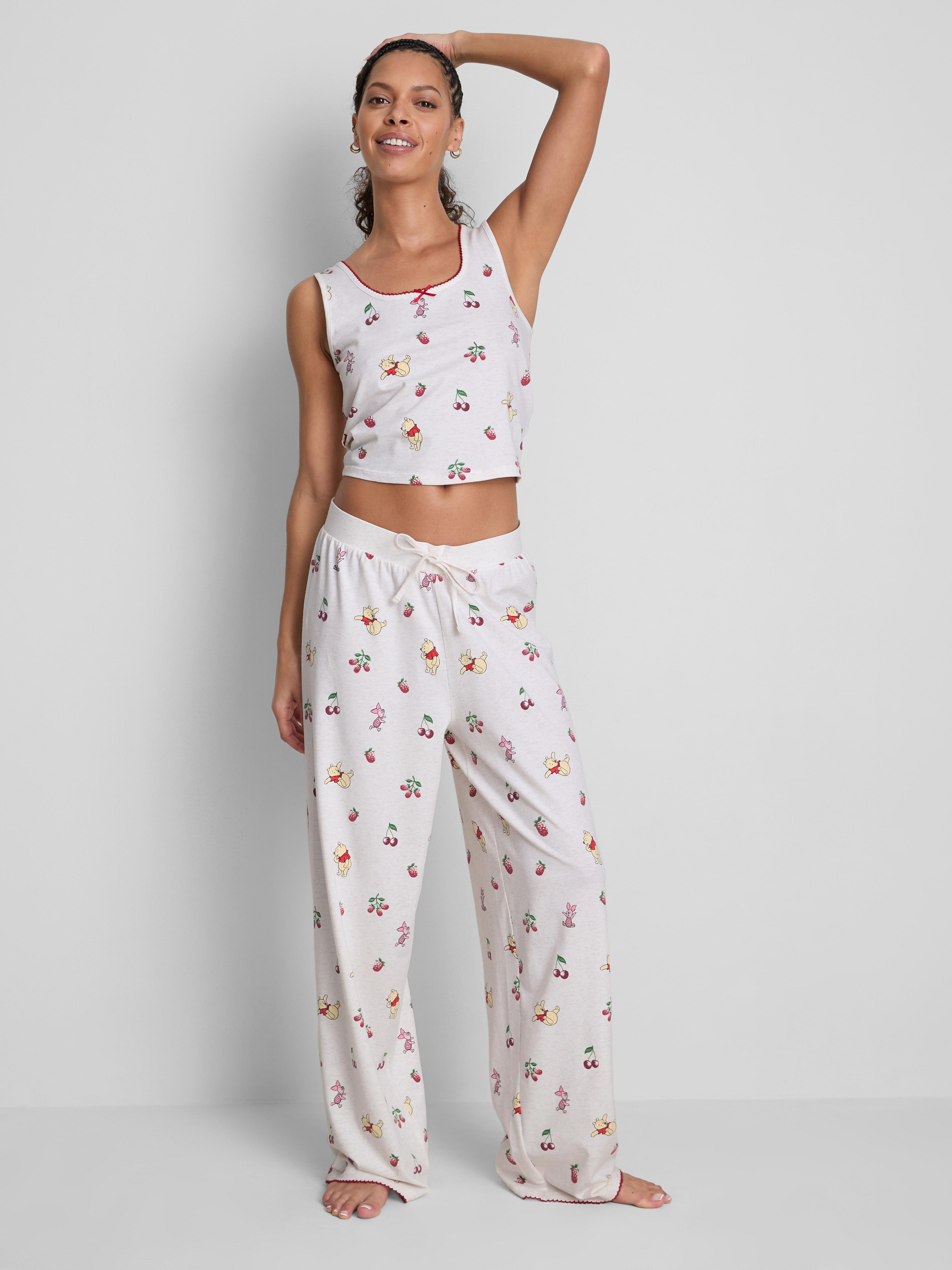 Katoenrijke pyjama met print Disney's Winnie de Poeh