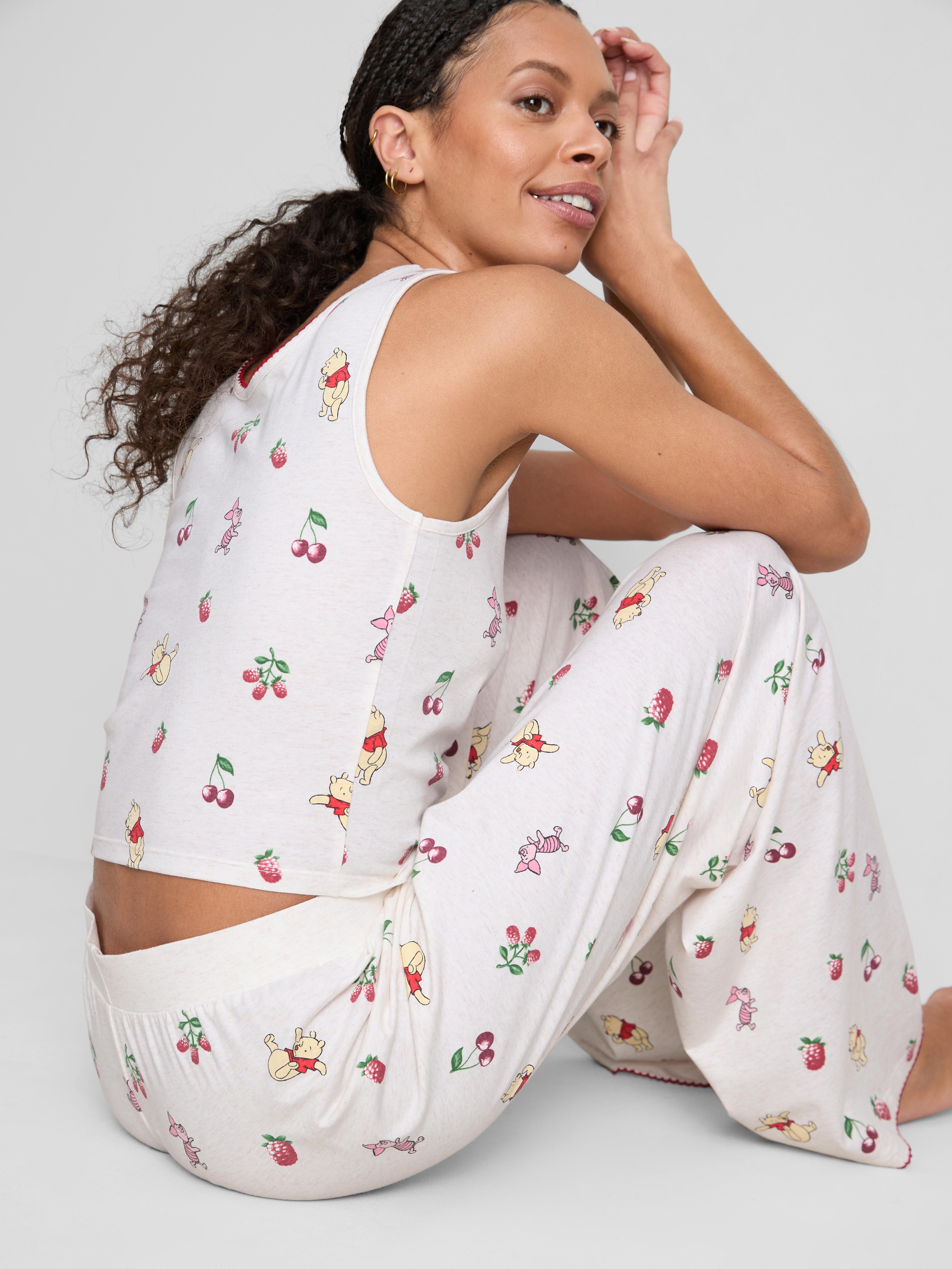 Katoenrijke pyjama met print Disney's Winnie de Poeh