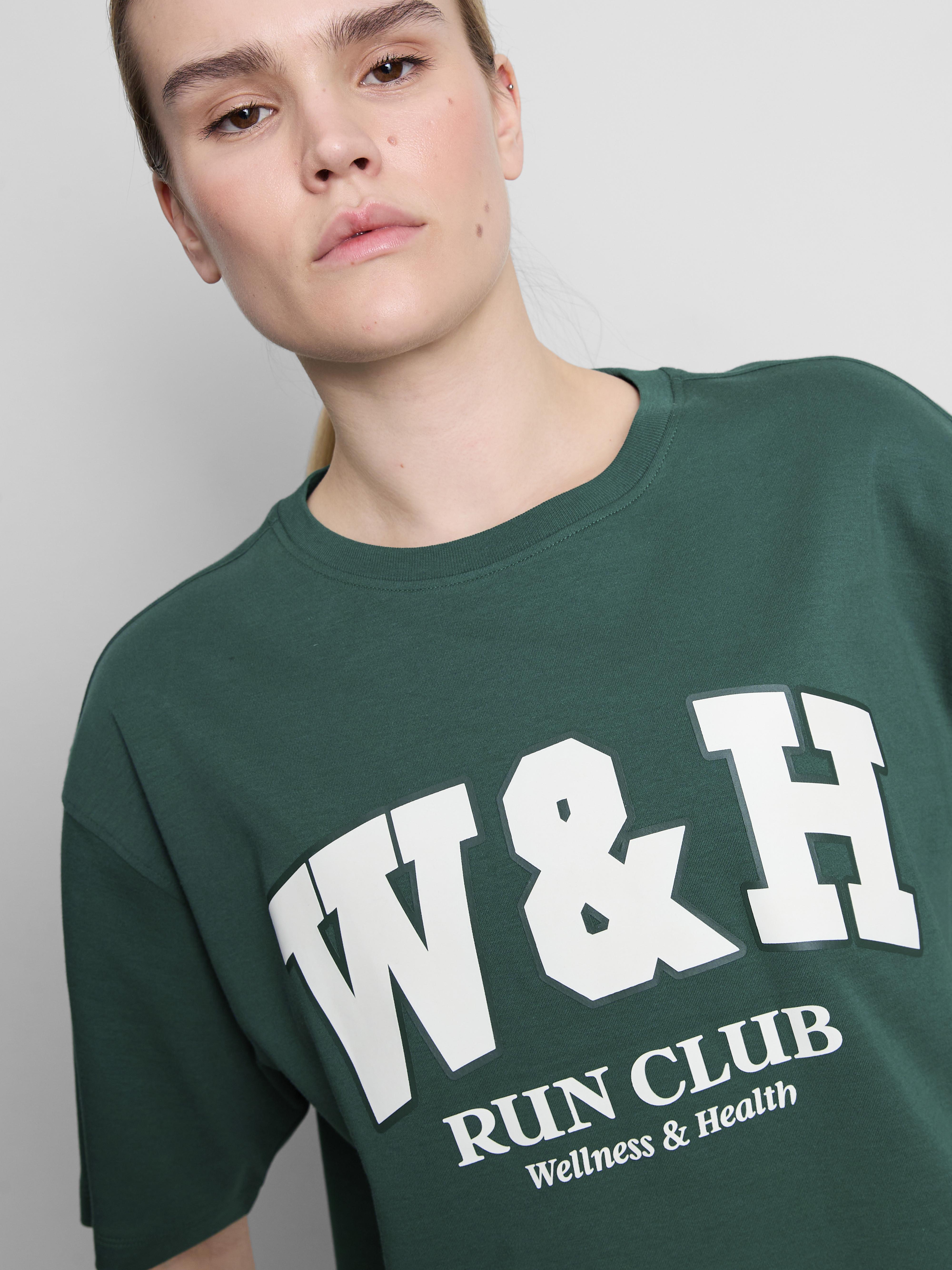 Relaxed Cotton Graphic Active Tee