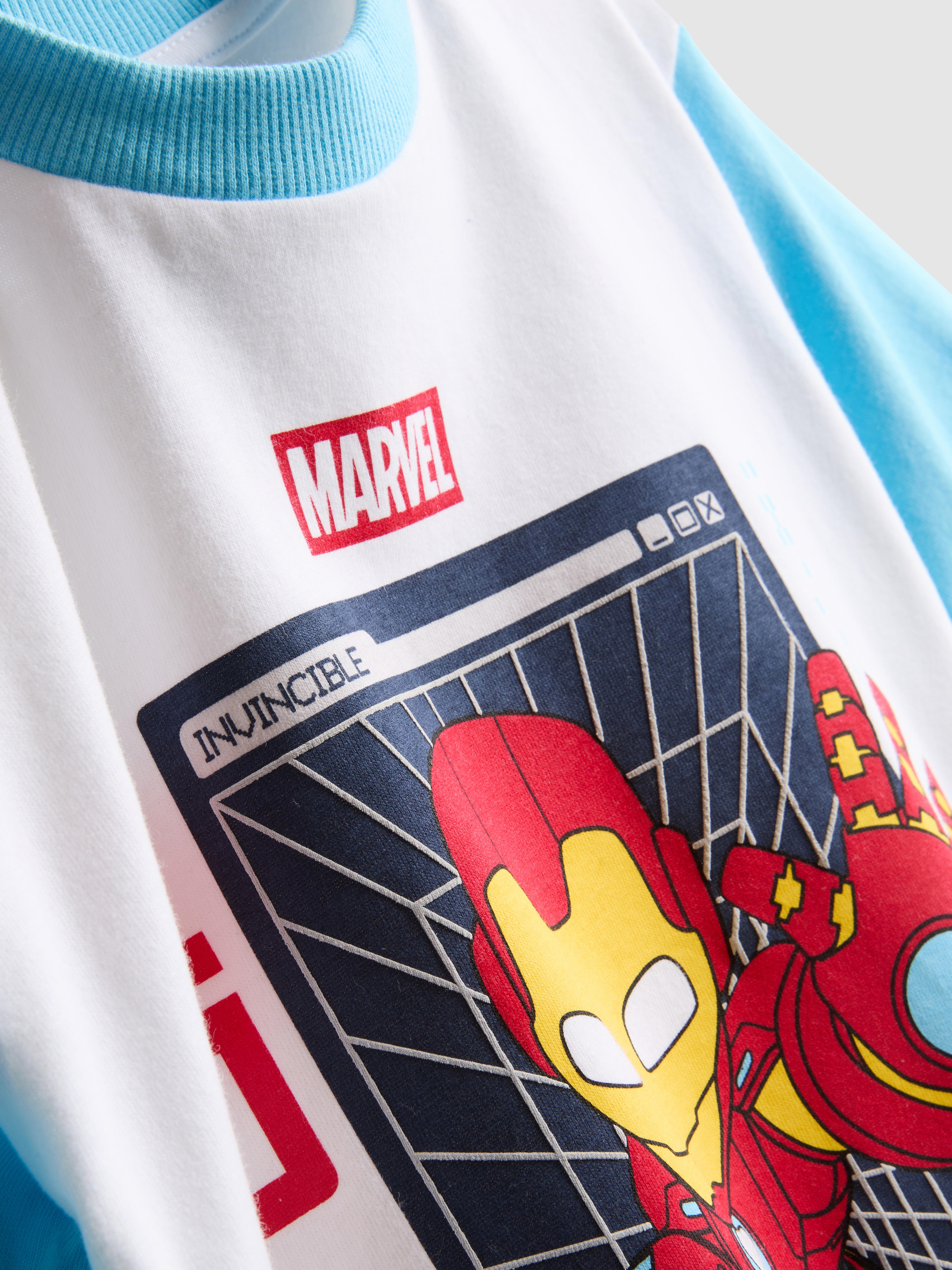 1-9 anos | T-shirt/calções MARVEL Homem de Ferro
