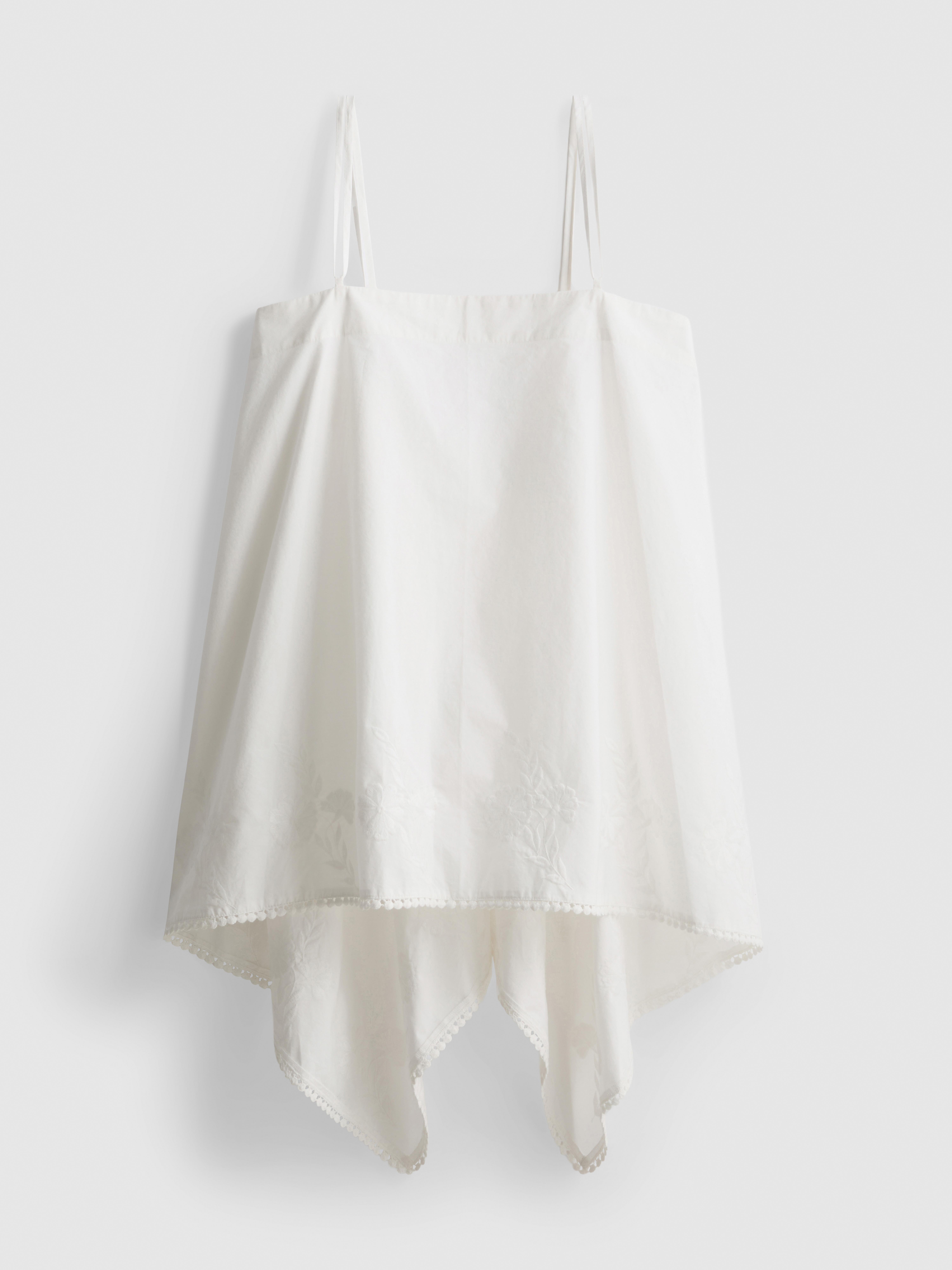 Cotton Hanky Hem Cami Top